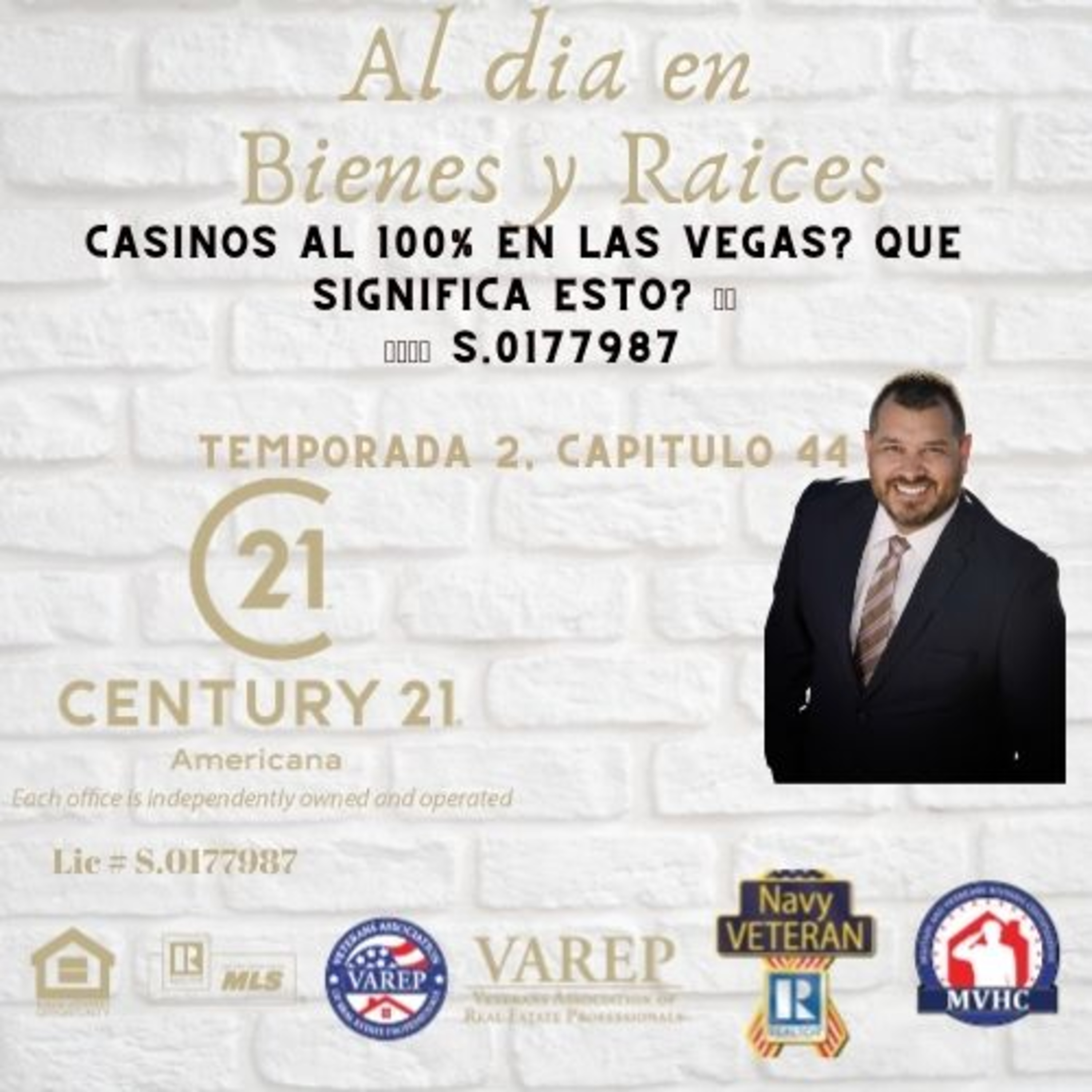 ⭐⭐TEMA DEL DIA ⭐⭐ Casinos al 100% en Las Vegas? Que significa esto? episode artwork