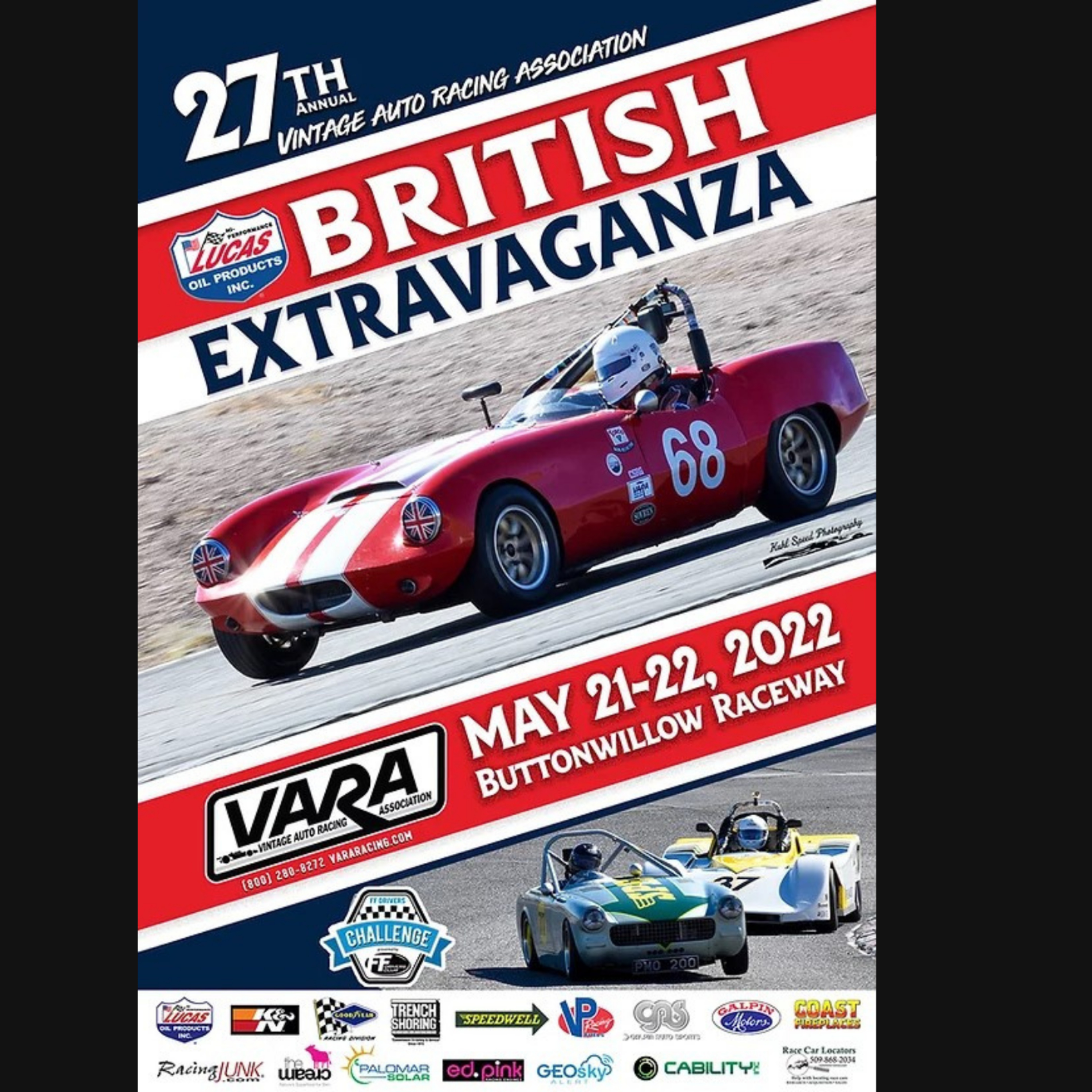 VARA - Buttonwillow - 5-22-22 Lucas Oil Products Union Jack Challenge episode artwork