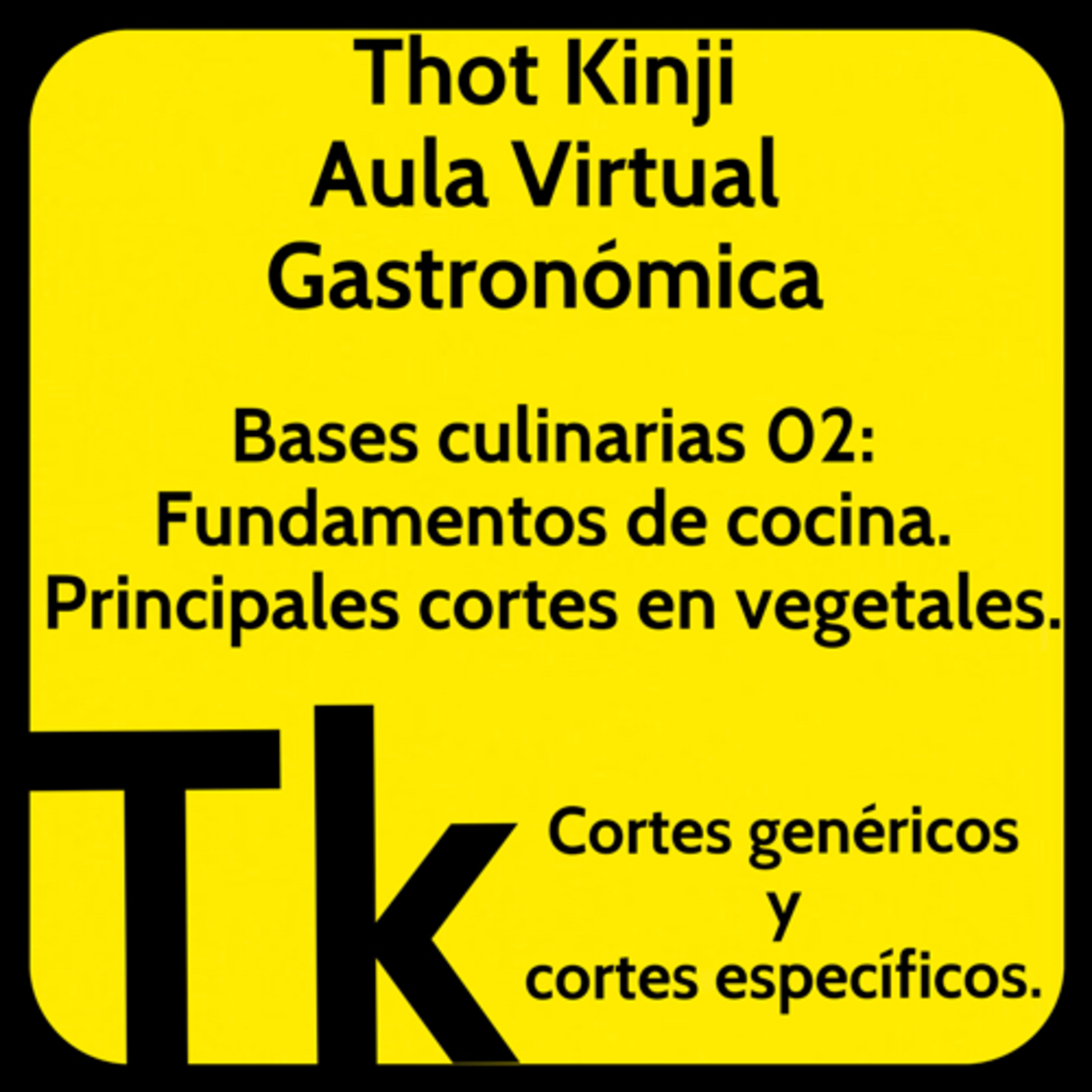 Thot Kinji Aula Virtual Gastronómica