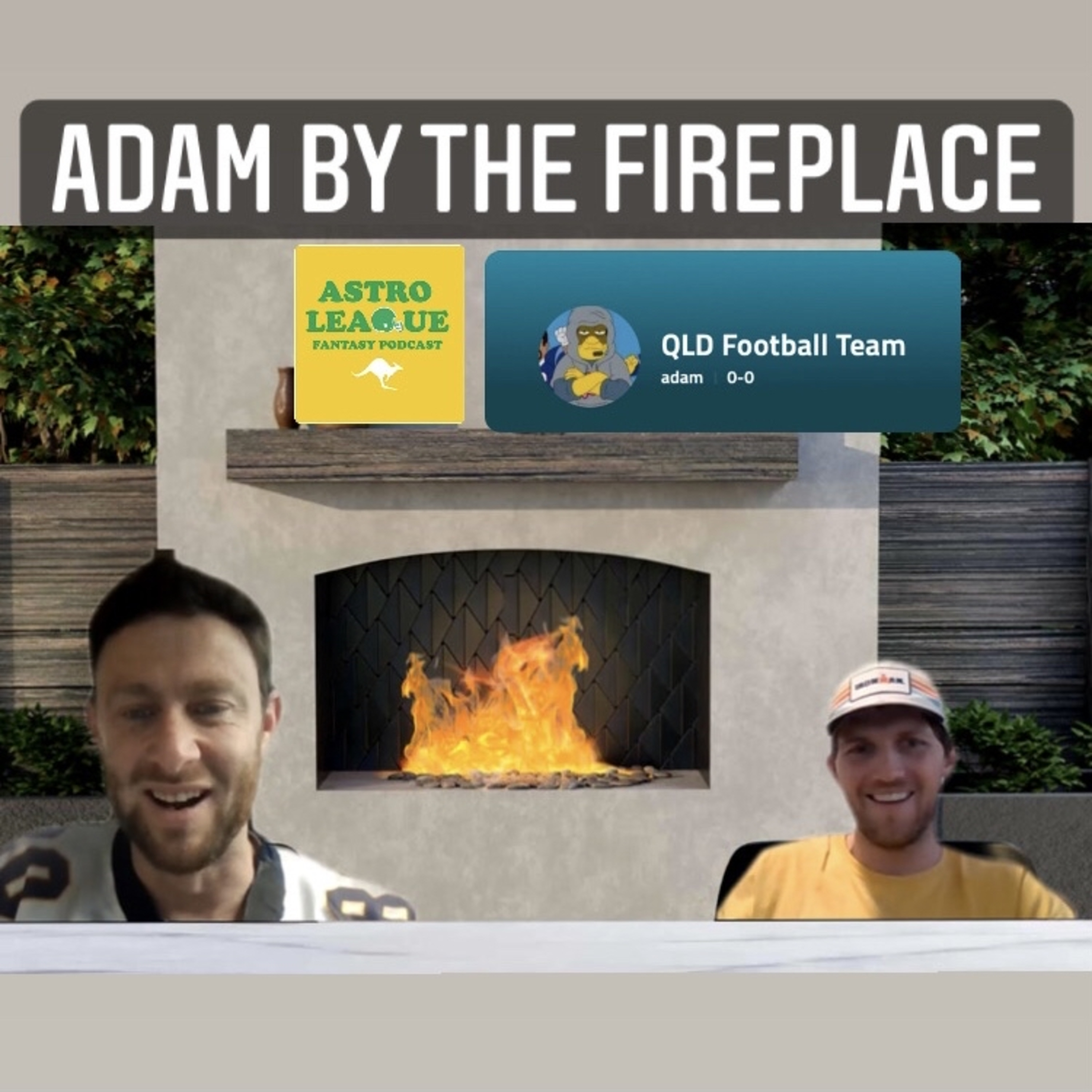 Adam by the Fireplace episode artwork