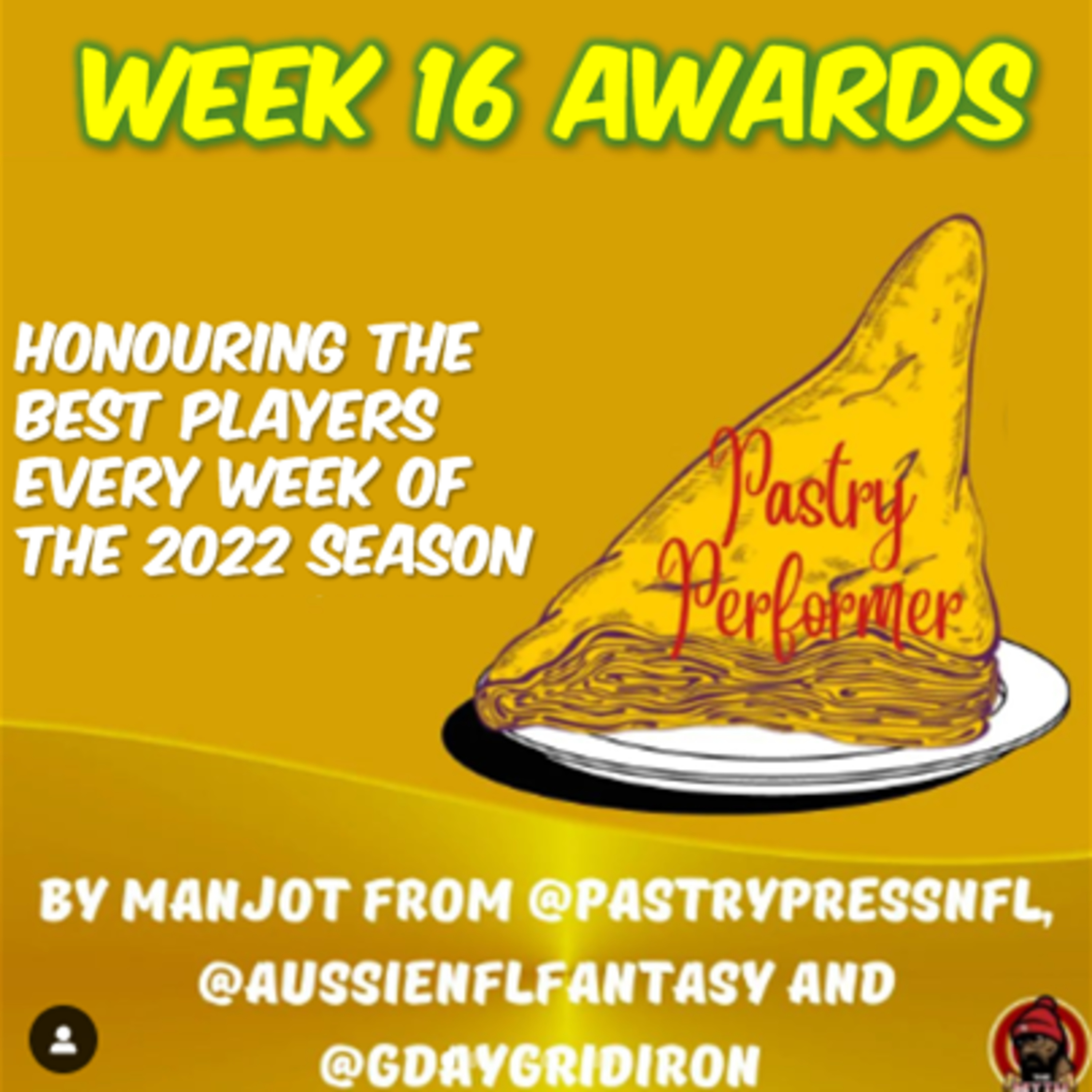 Week 16 Pastry Performers episode artwork