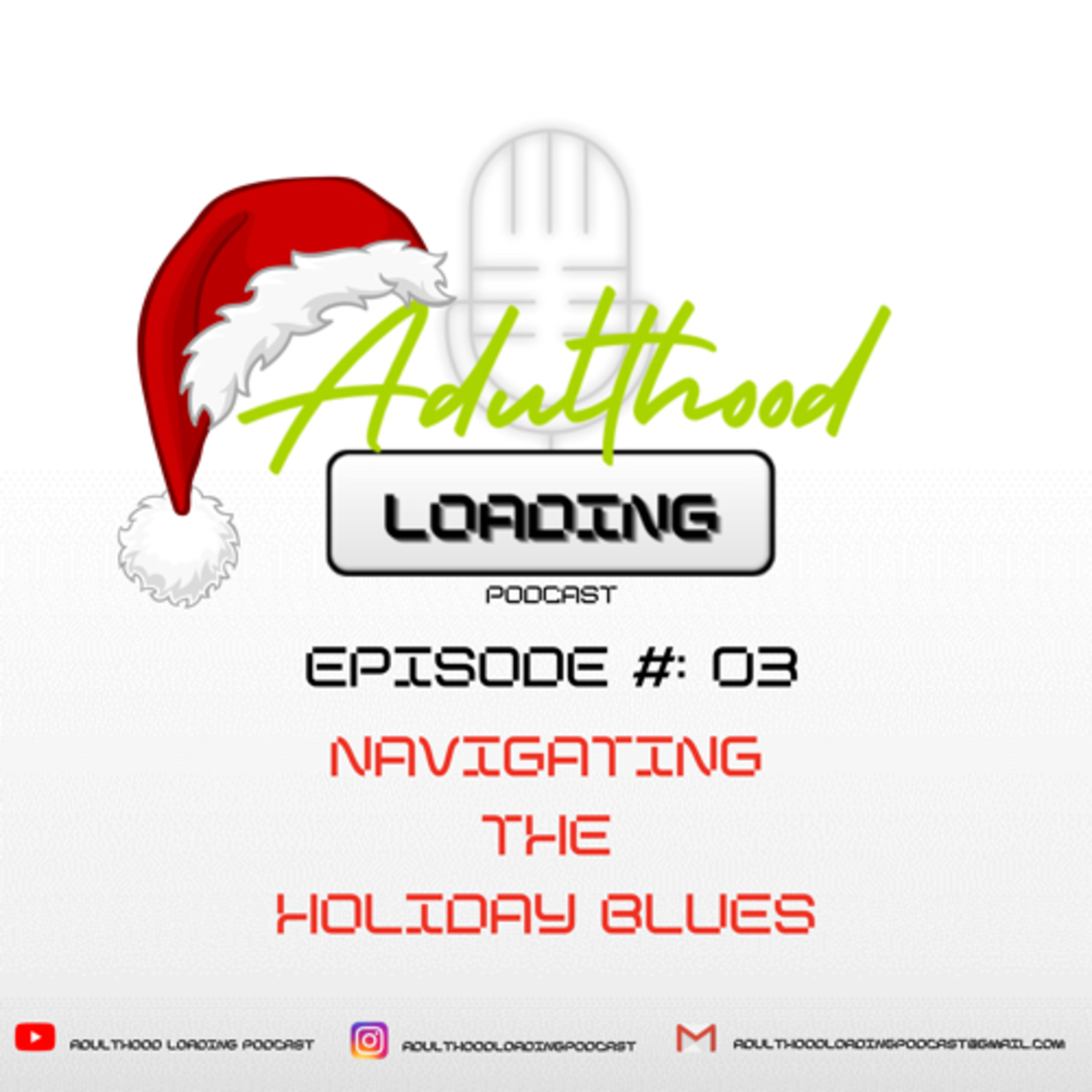 Navigating the Holiday Blues episode artwork