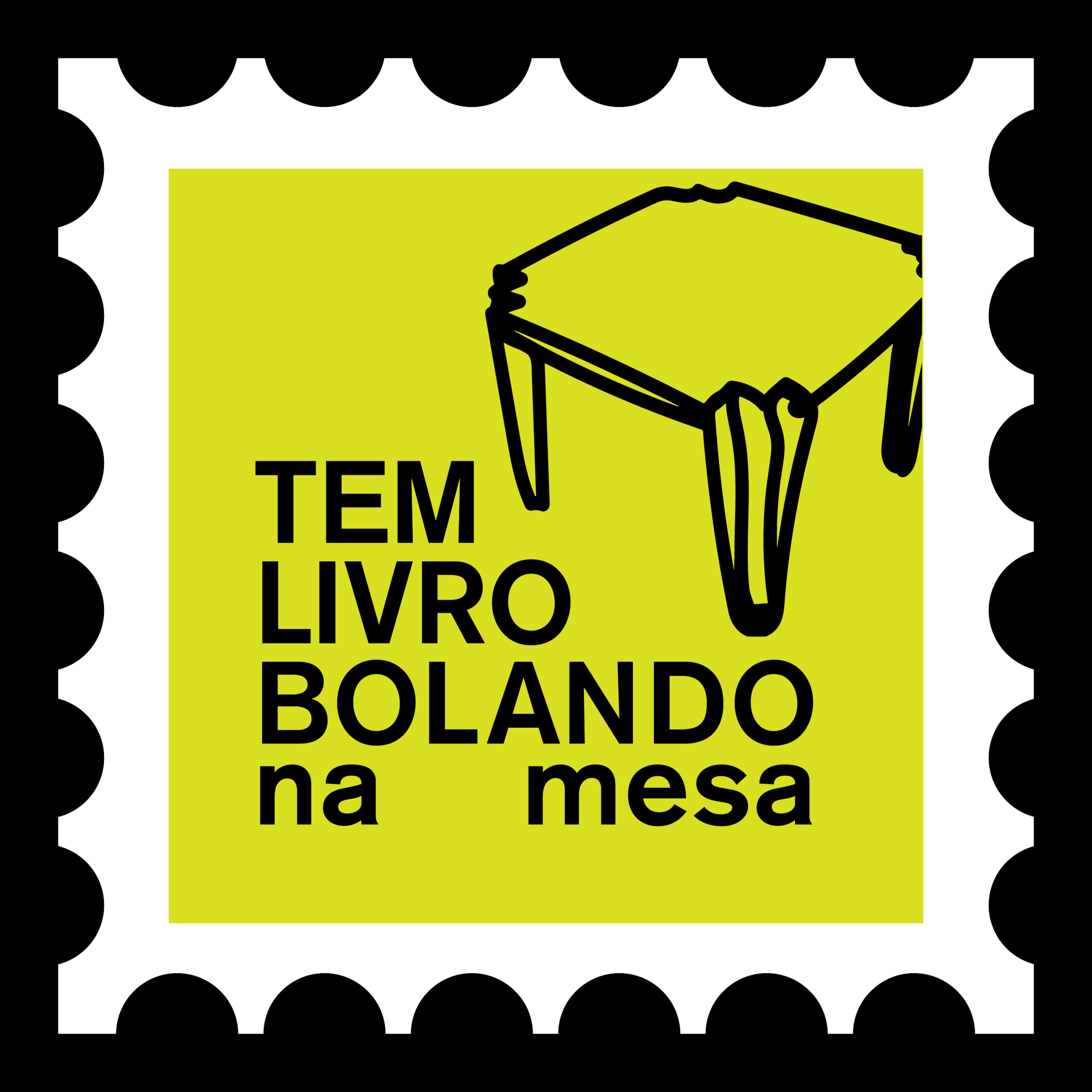 Tem livro bolando na mesa