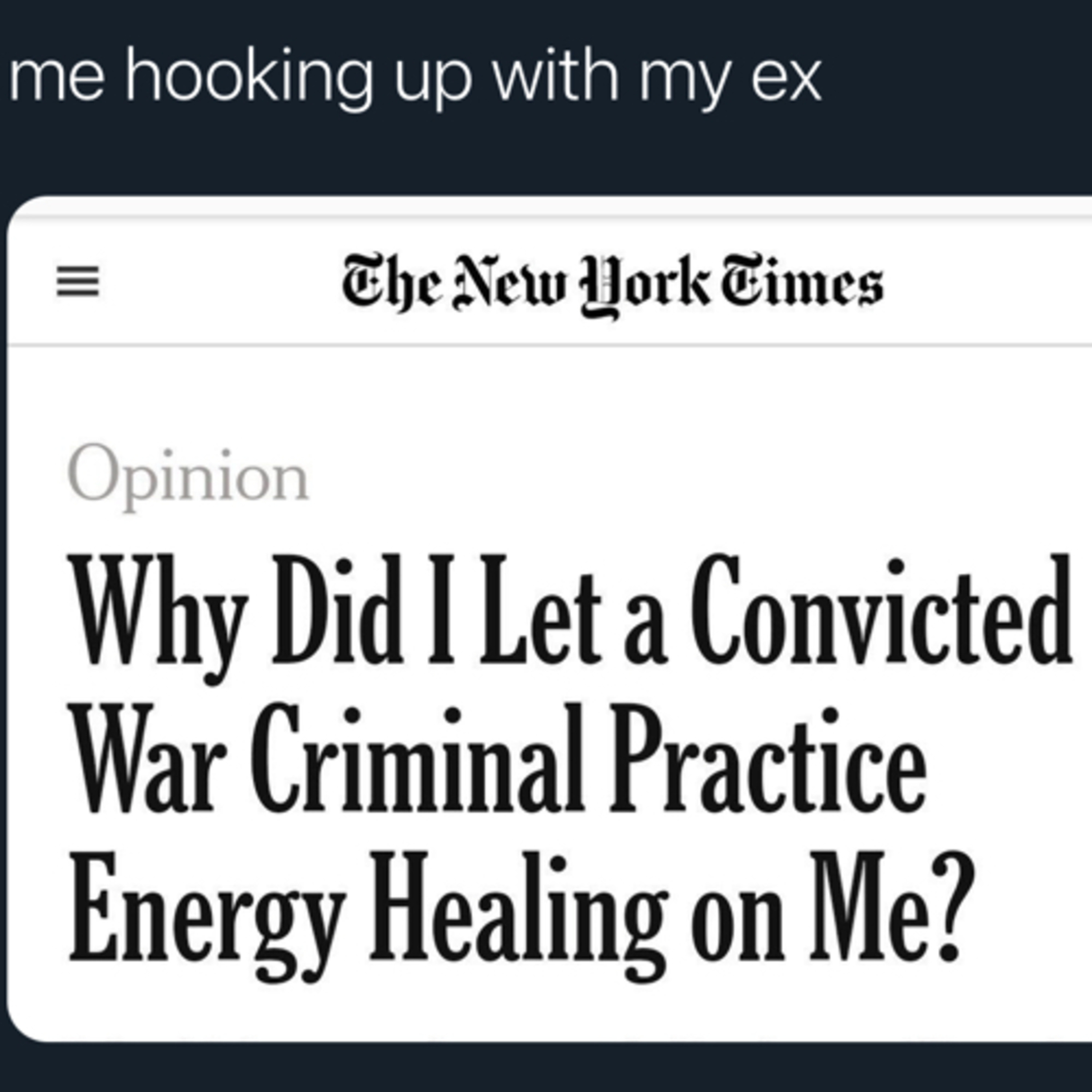 Maybe I’m Wrong