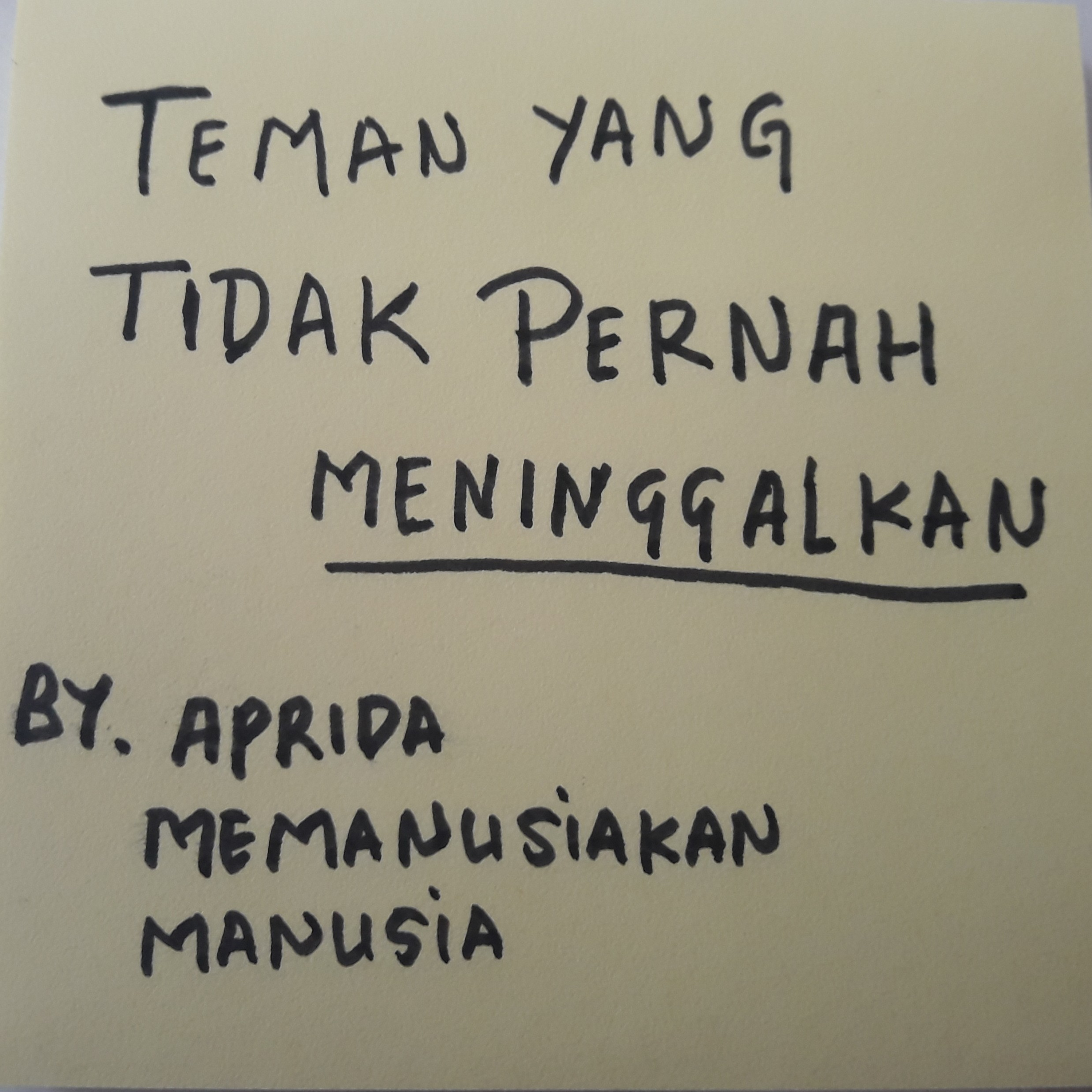 Tentang teman yang tidak pernah meninggalkan - Eps 03 episode artwork