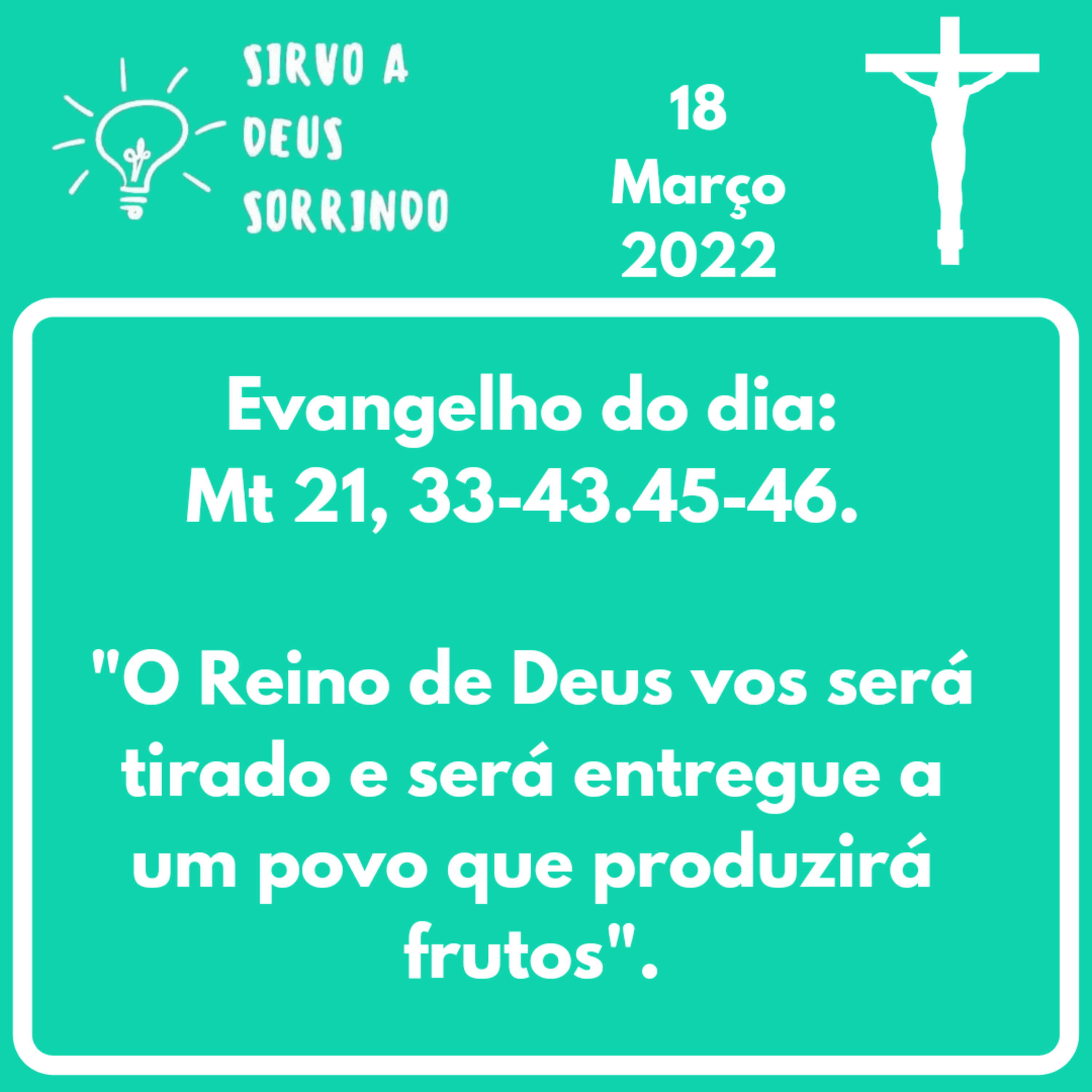 Sirvo a Deus Sorrindo