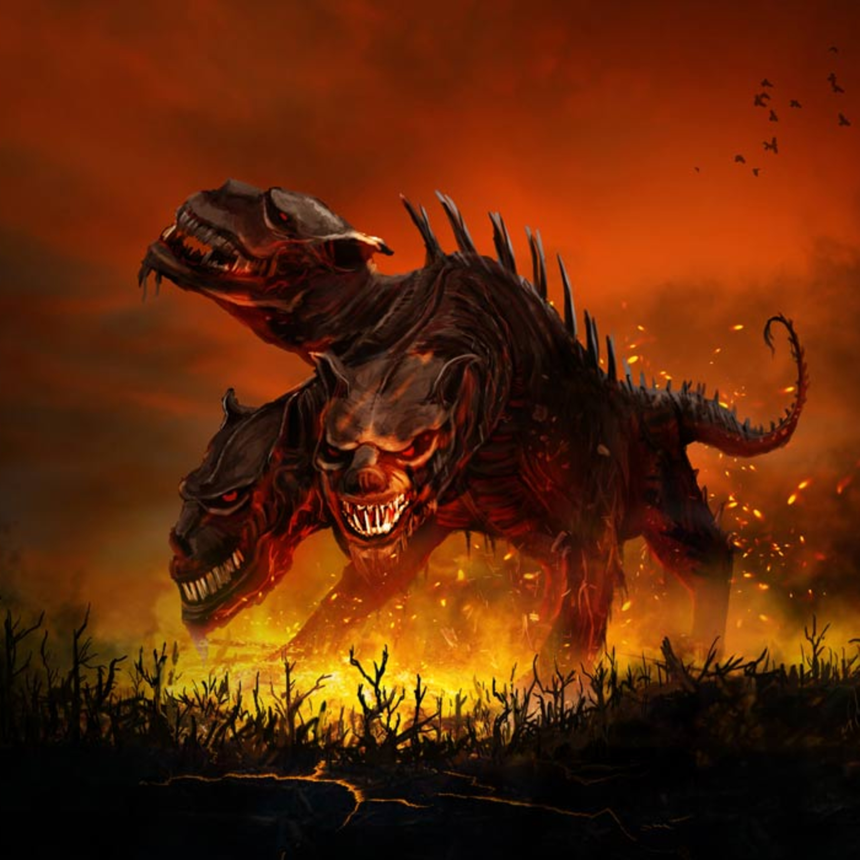 Cerberus, a Greek myth episode artwork