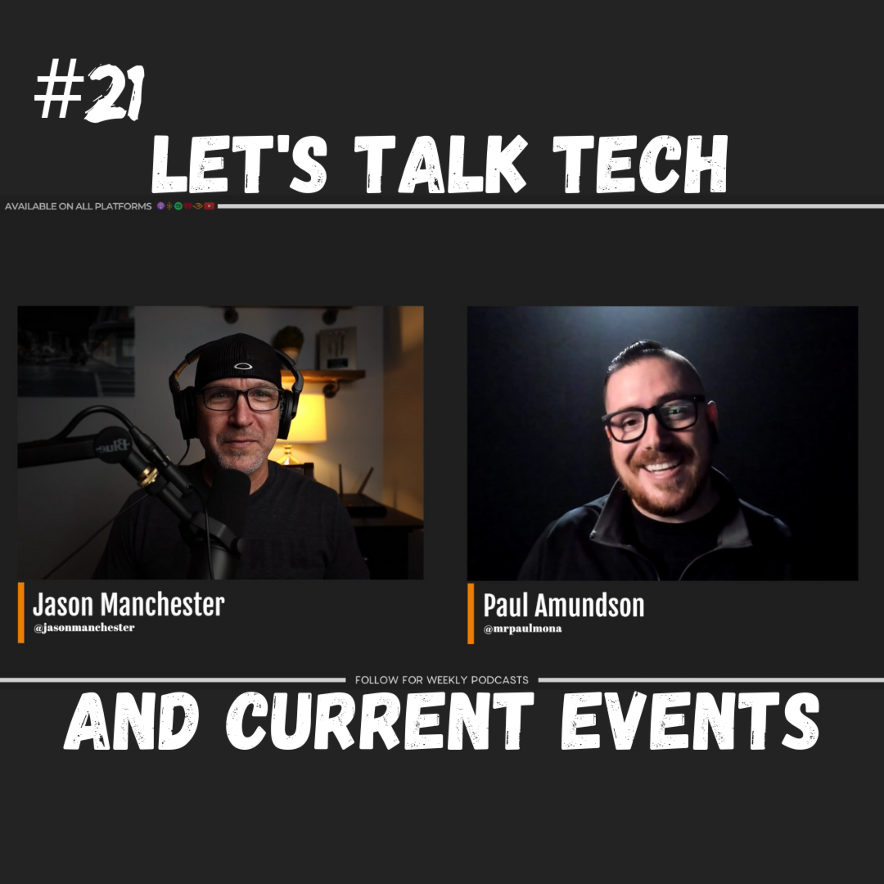 Talking Tech AND Current Events episode artwork