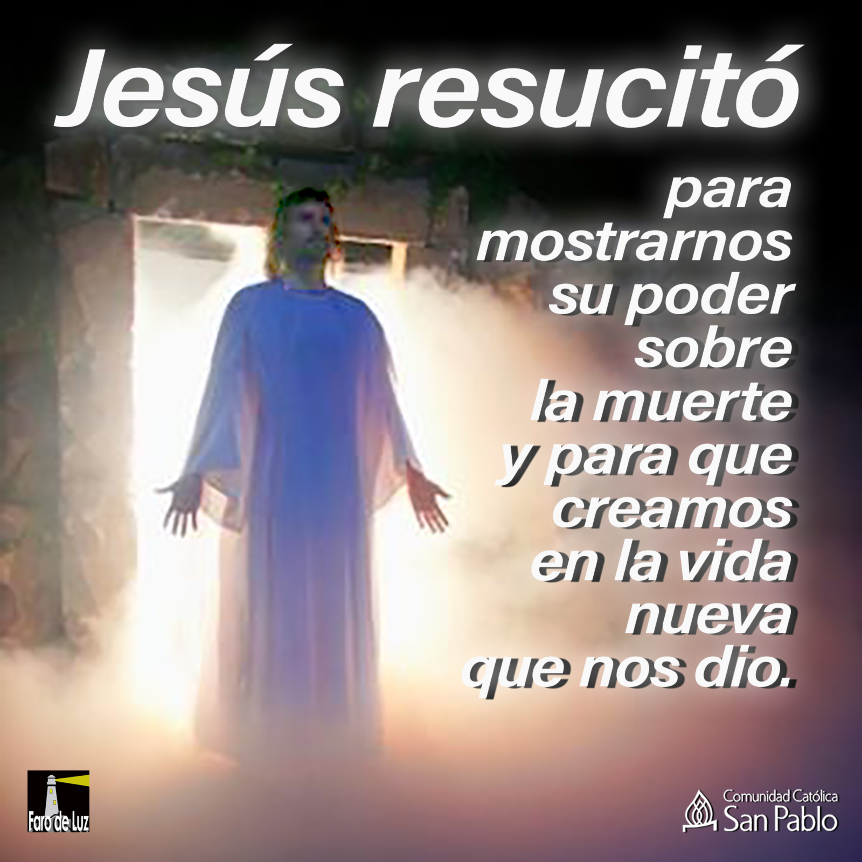 “JESÚS, EN SU RESURRECCIÓN, TAMBIÉN MOSTRÓ CUÁNTO NOS AMA” episode artwork