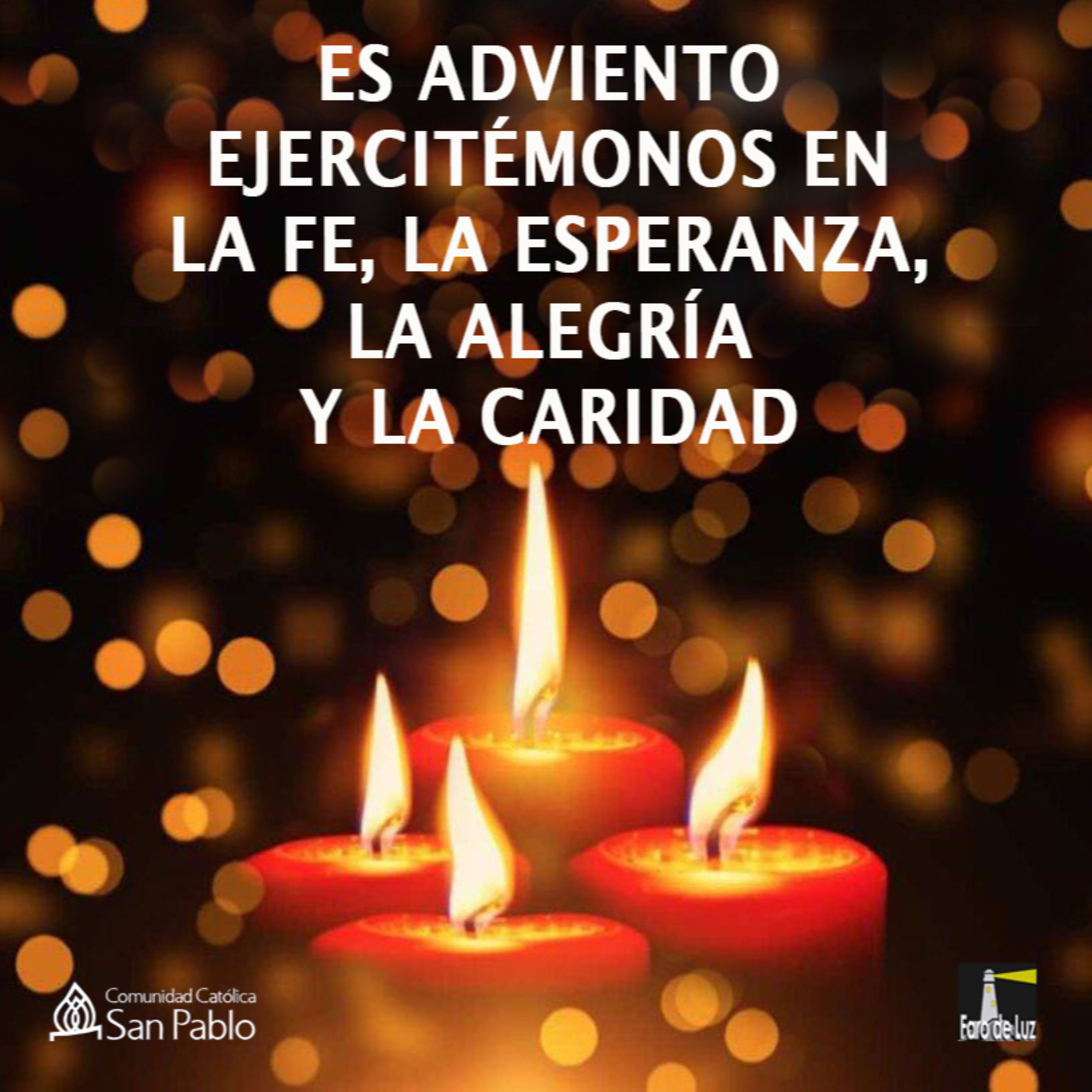 ES ADVIENTO, EJERCITÉMONOS EN LA FE, LA ESPERANZA, LA ALEGRÍA Y LA CARIDAD episode artwork