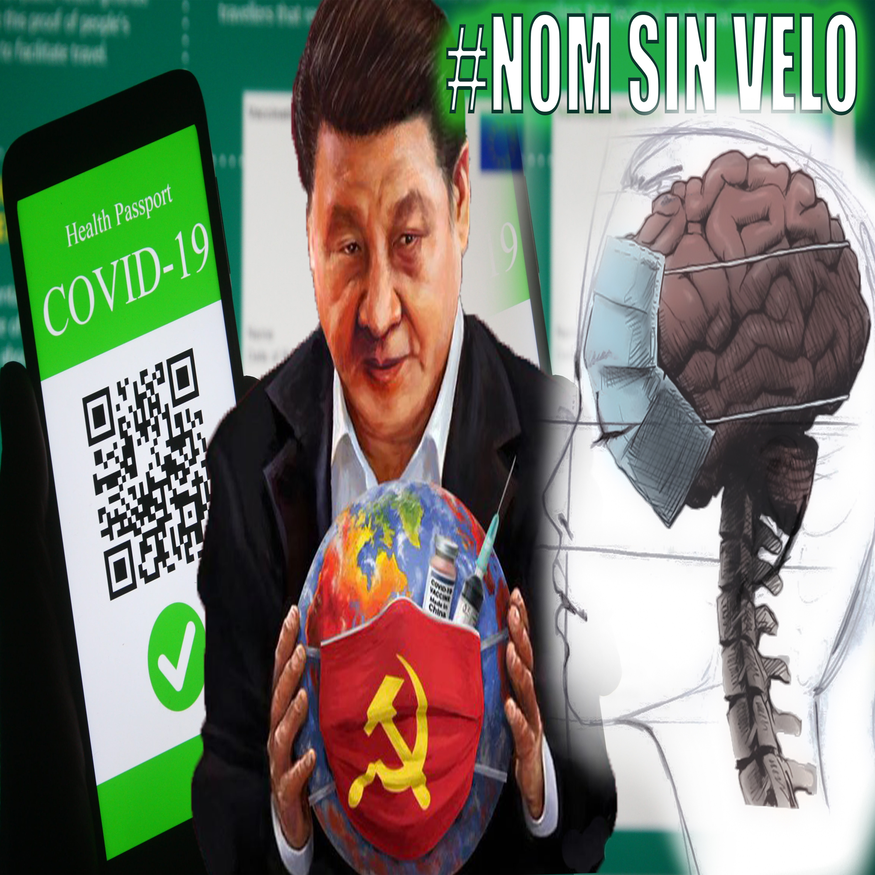 #NOMSinVelo - PASAPORTES SANITARIOS - GRANJAS HUMANAS PSY-OPS episode artwork