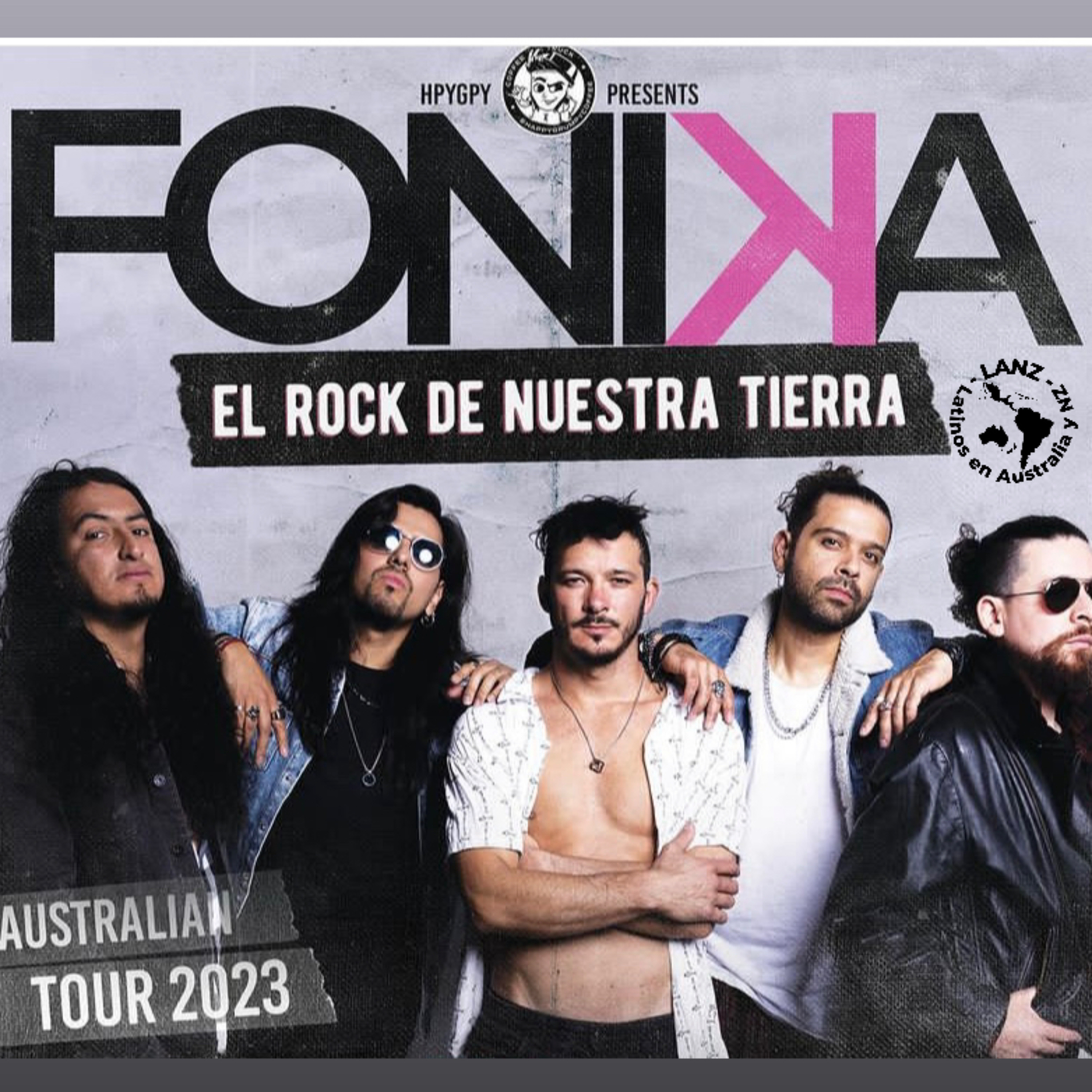 Siente todo el poder del rock en nuestro idioma: FONIKA