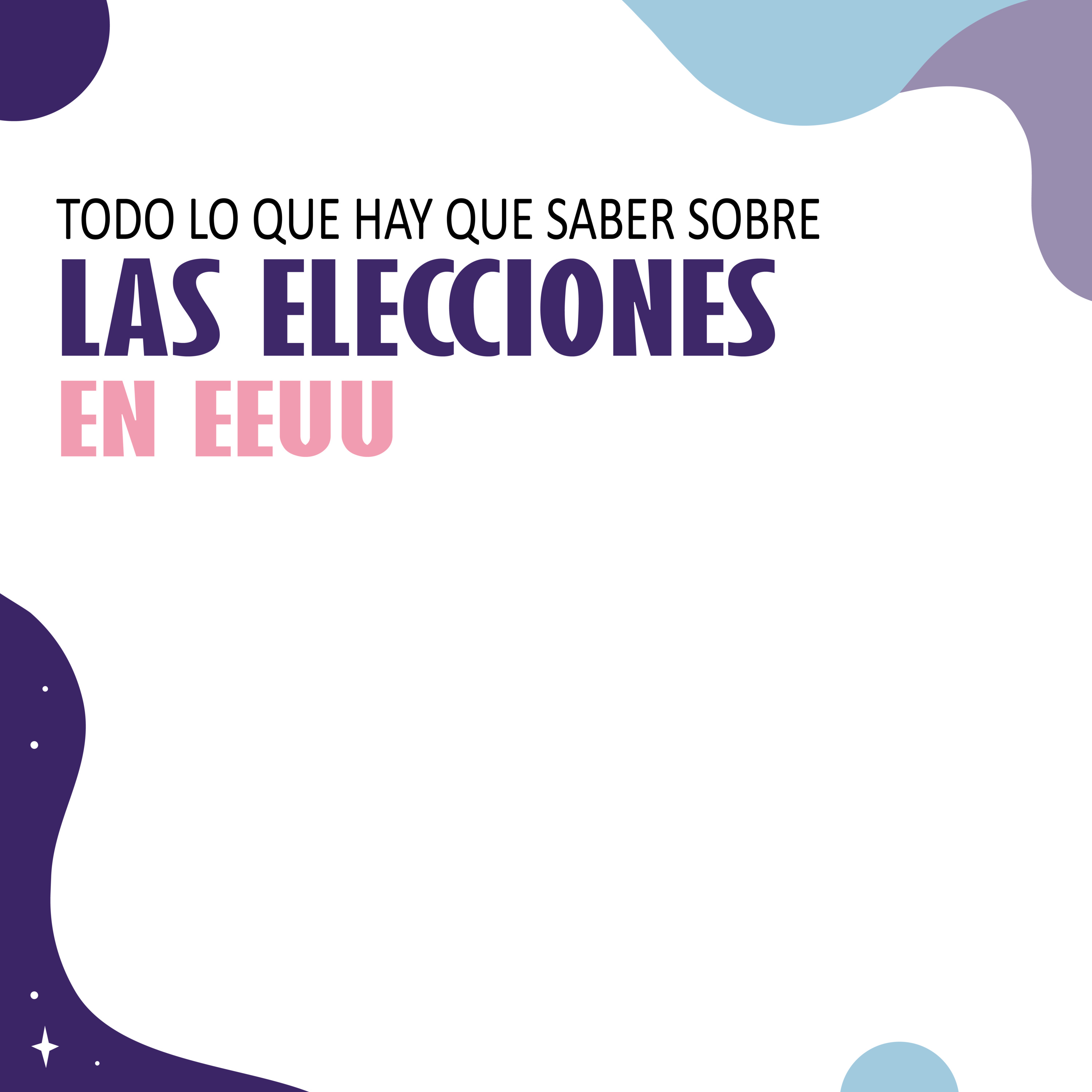 Las elecciones en Estados Unidos
