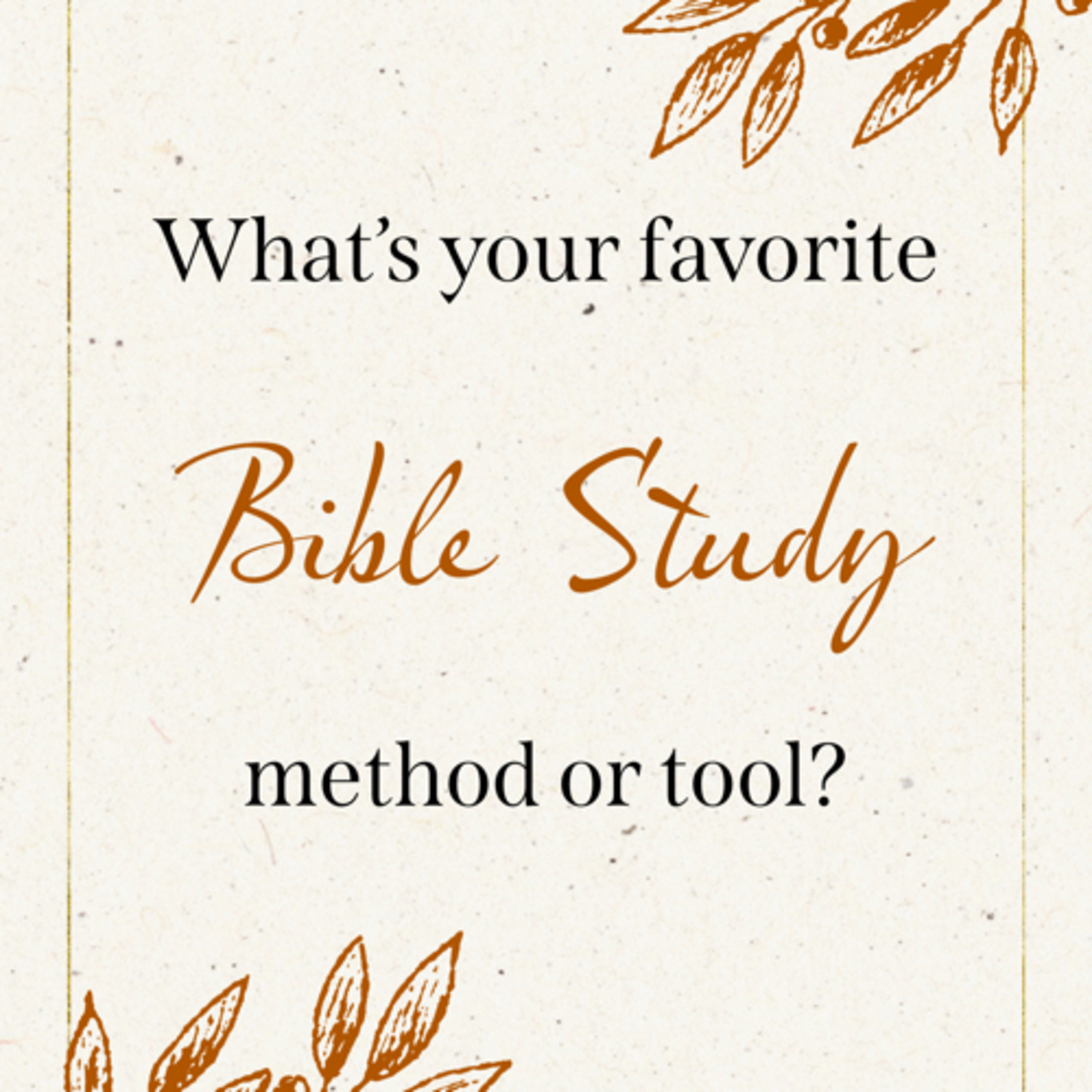 Bible Study