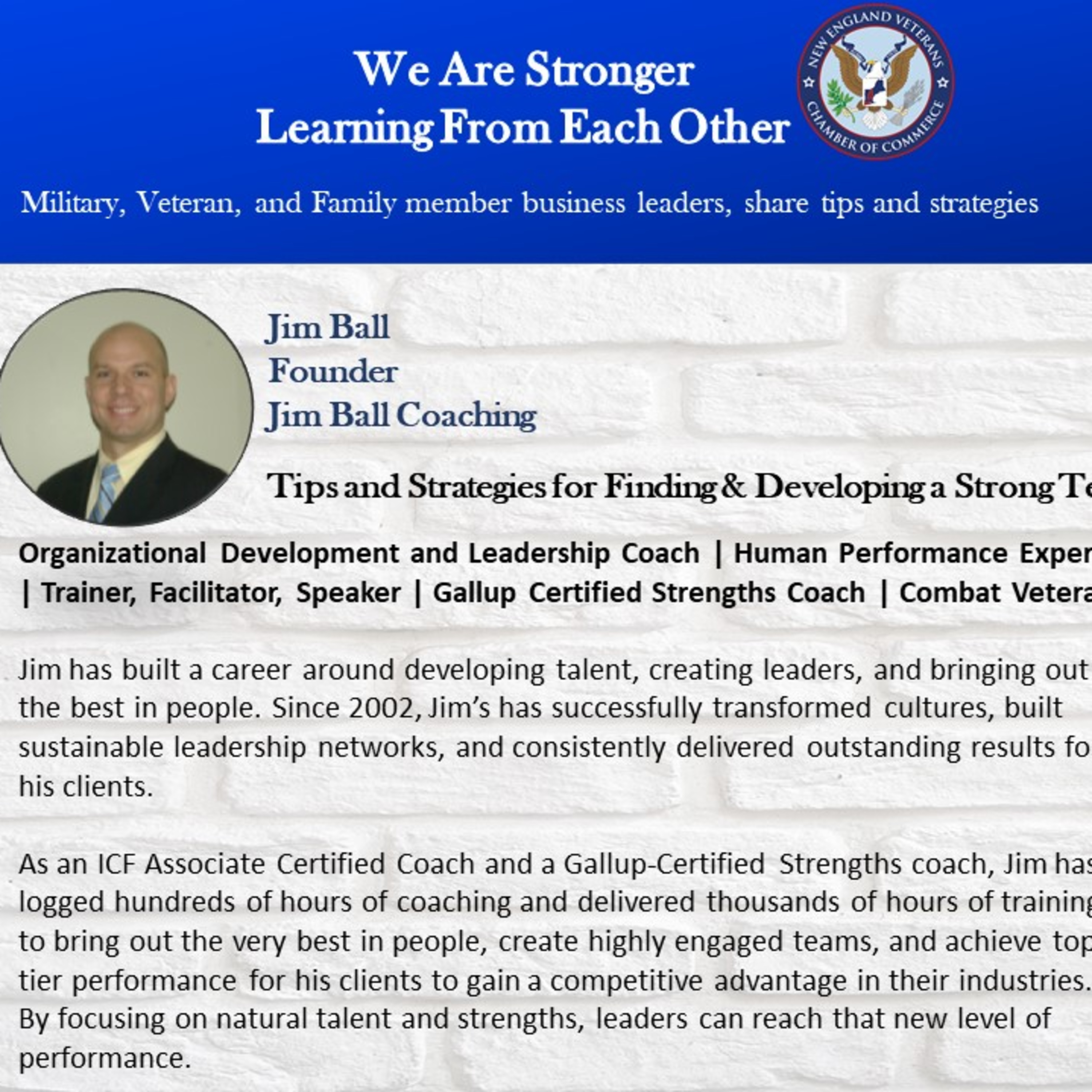 Tips and Strategies for Finding & Developing a Strong Team