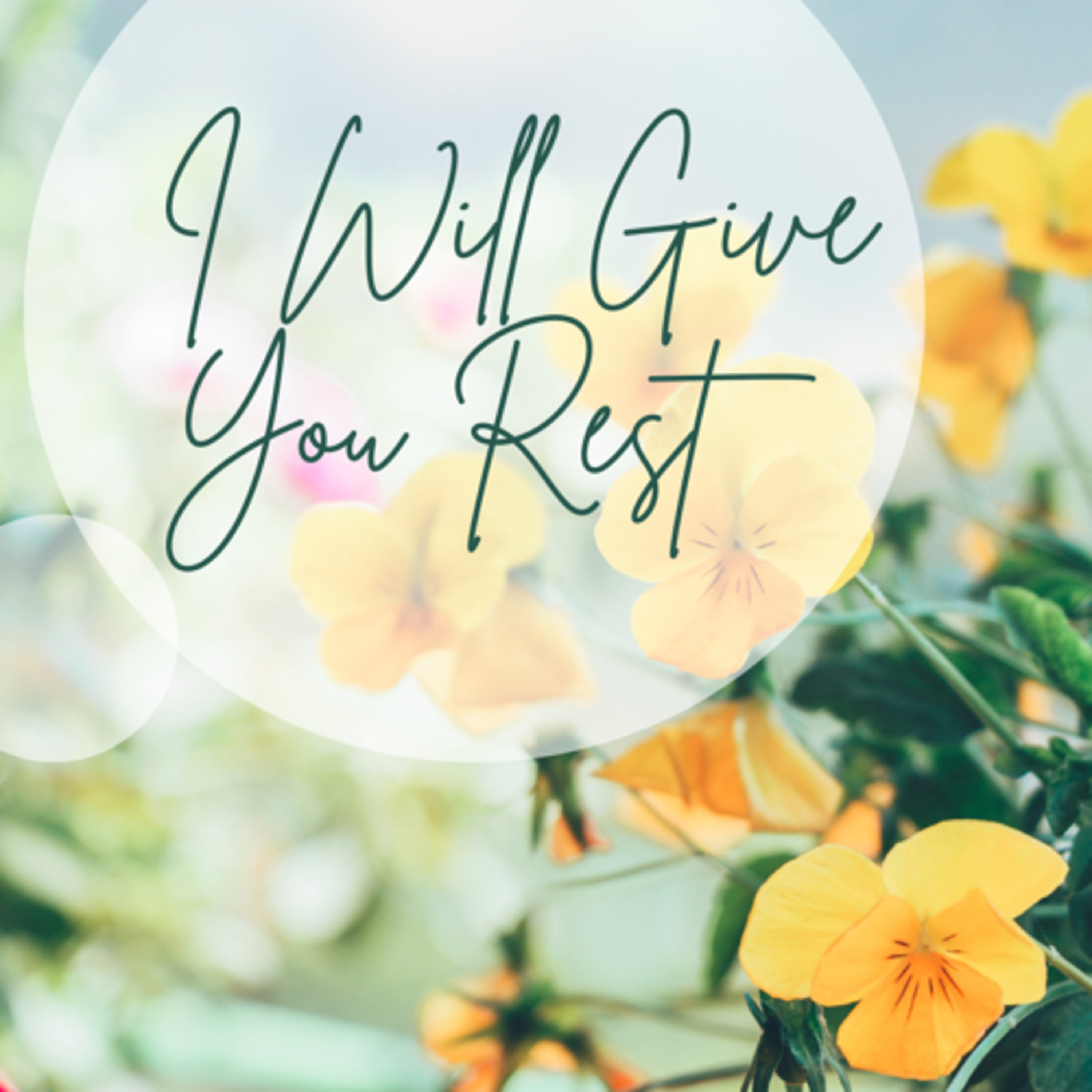 “I Will Give You Rest” episode artwork
