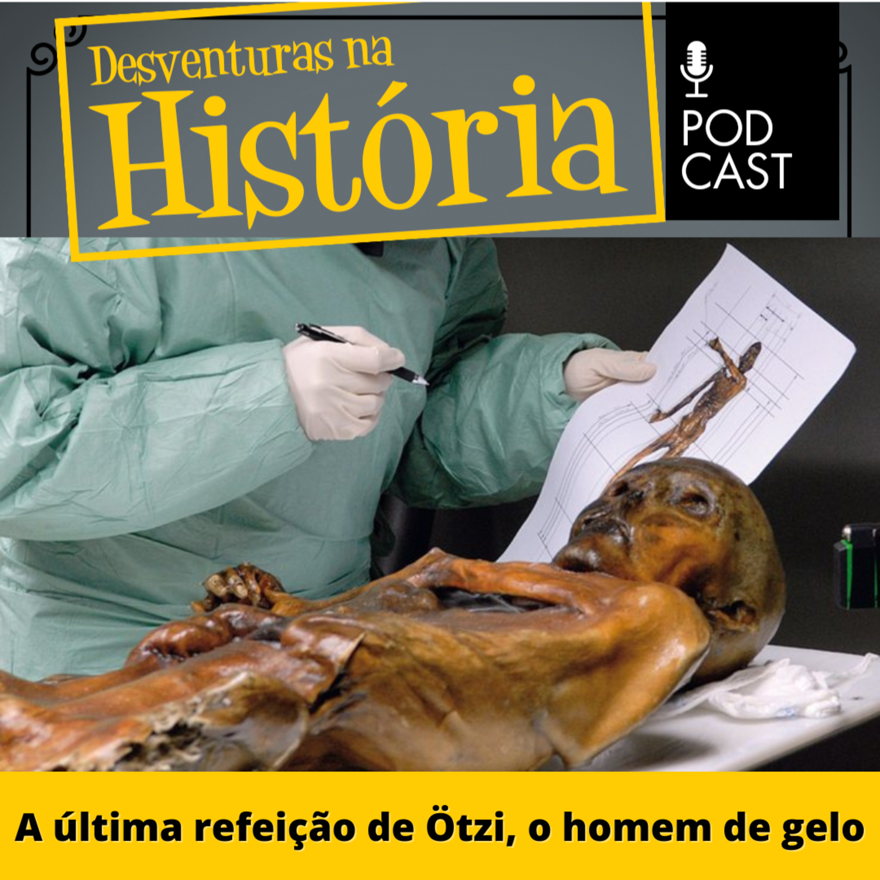 #58 Desventuras na História: A última refeição de Ötzi, o homem de gelo