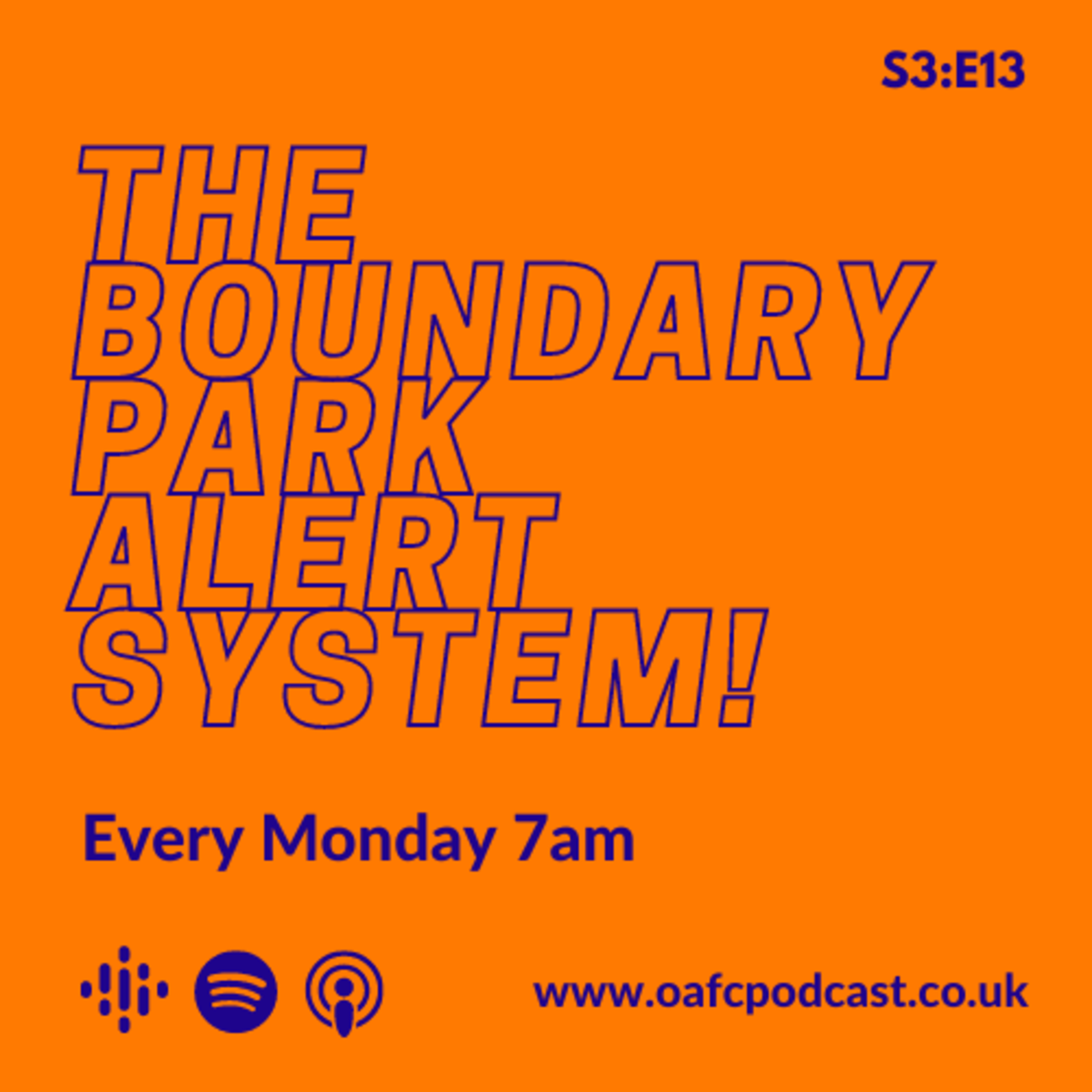 The Boundary Park Alert System