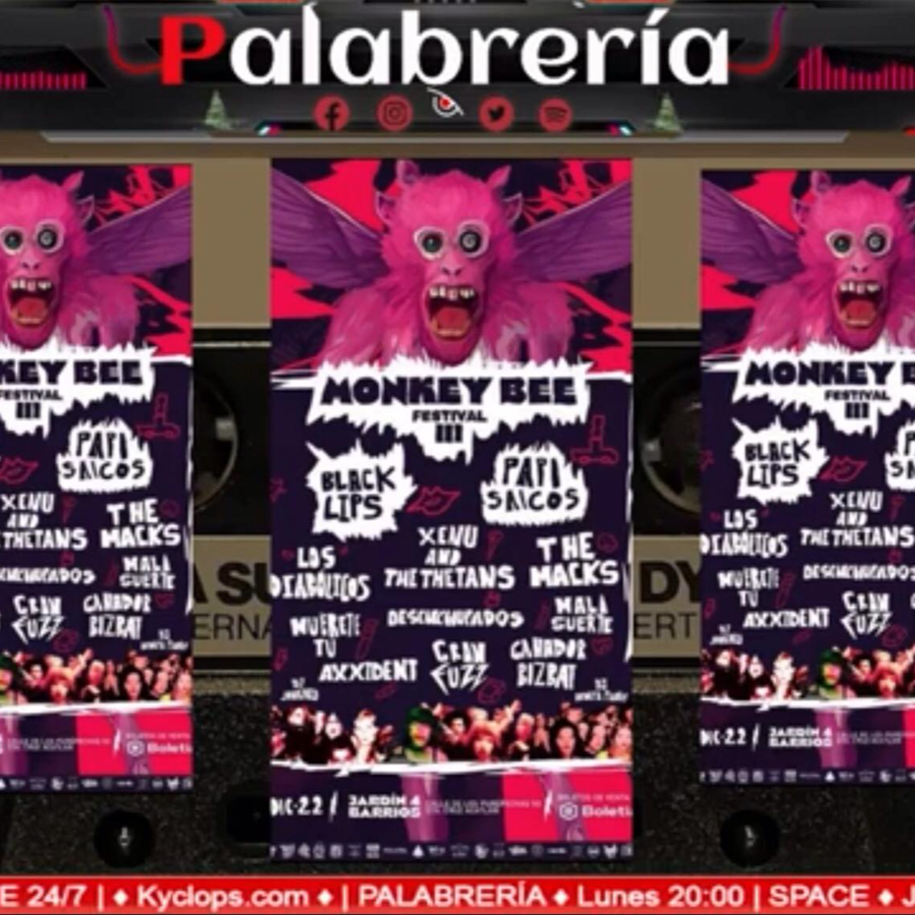 Palabrería: MonkeyBee Festival 5 de Diciembre