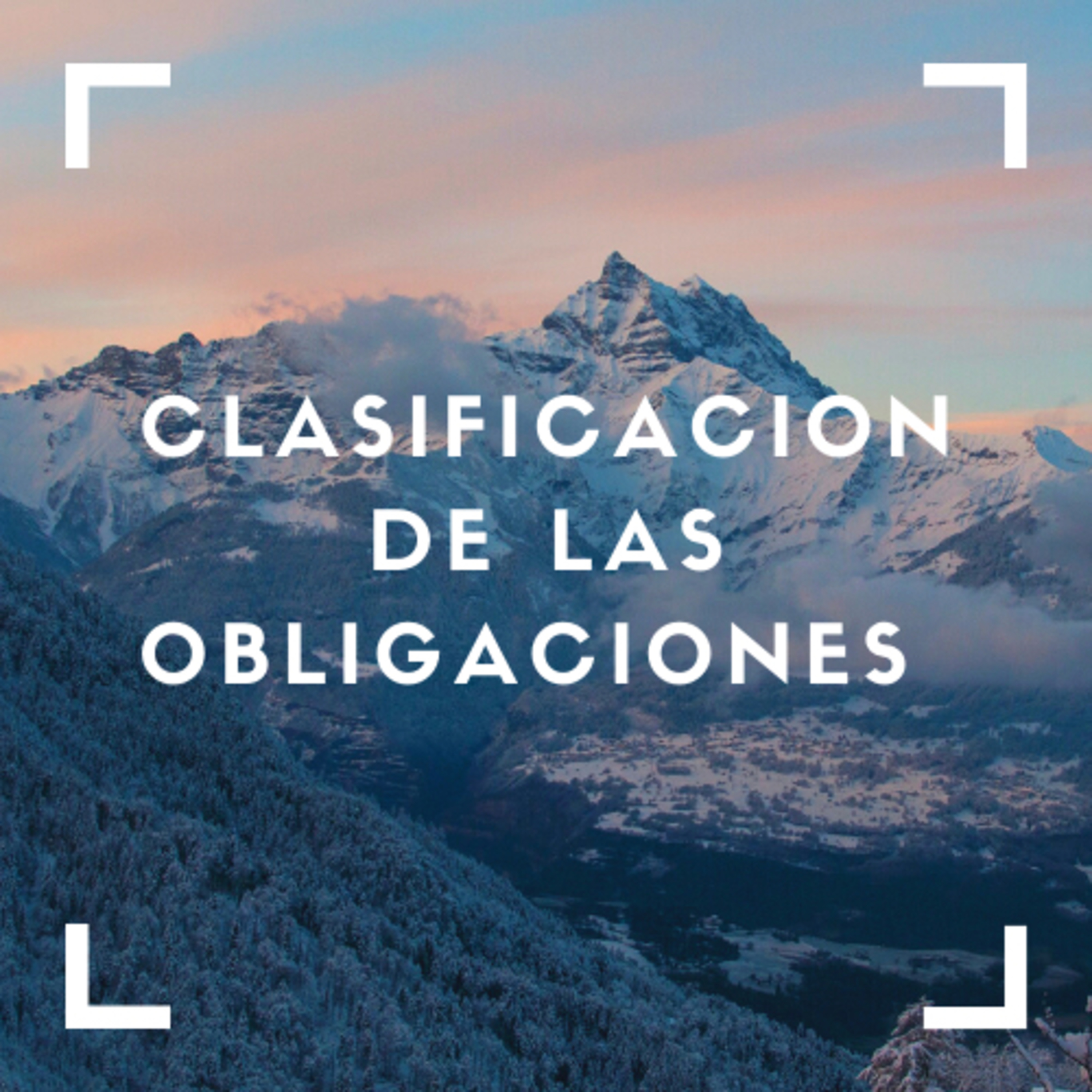 Obligaciones - concepto y clasificación de las obligaciones  episode artwork