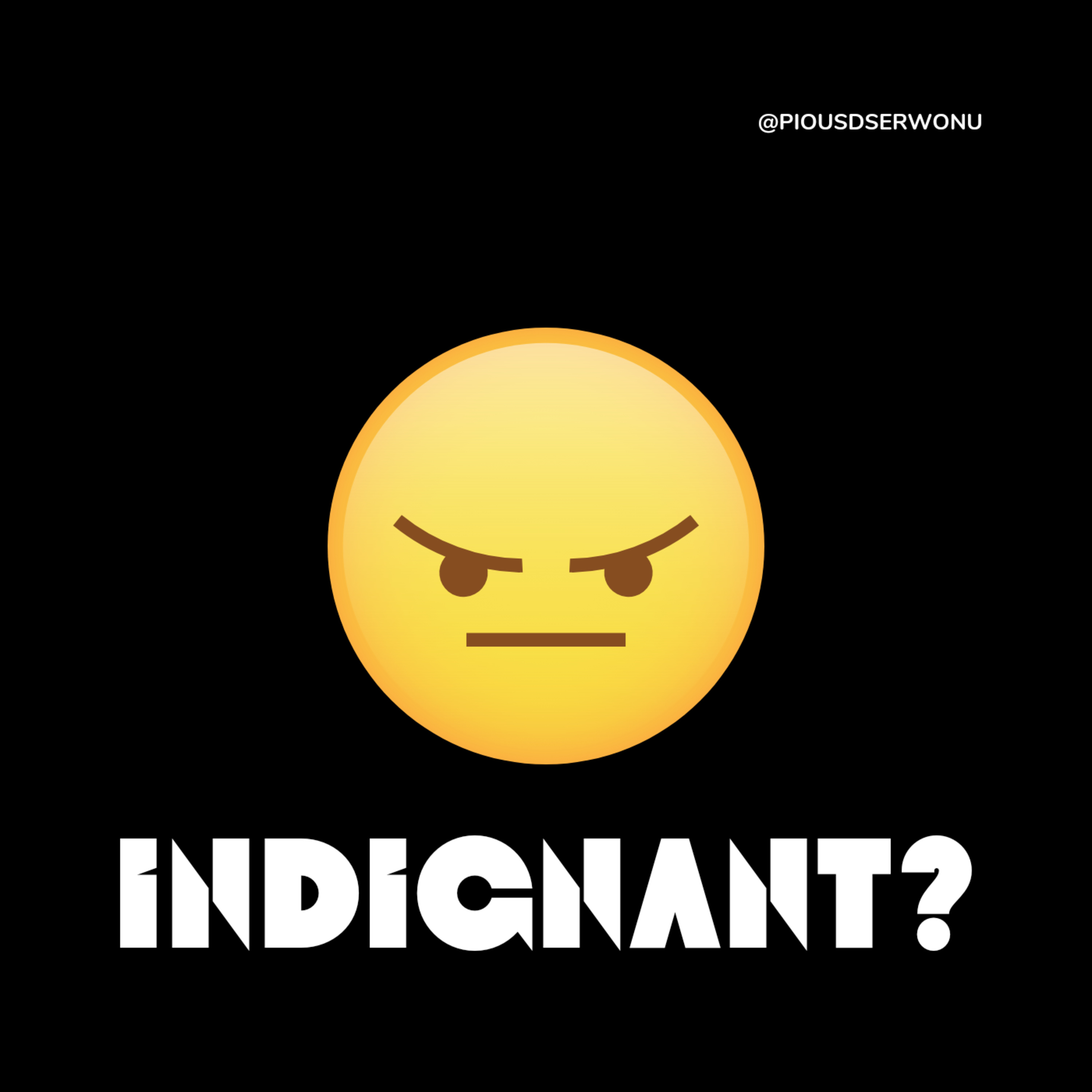 I AM NOT INDIGNANT? episode artwork