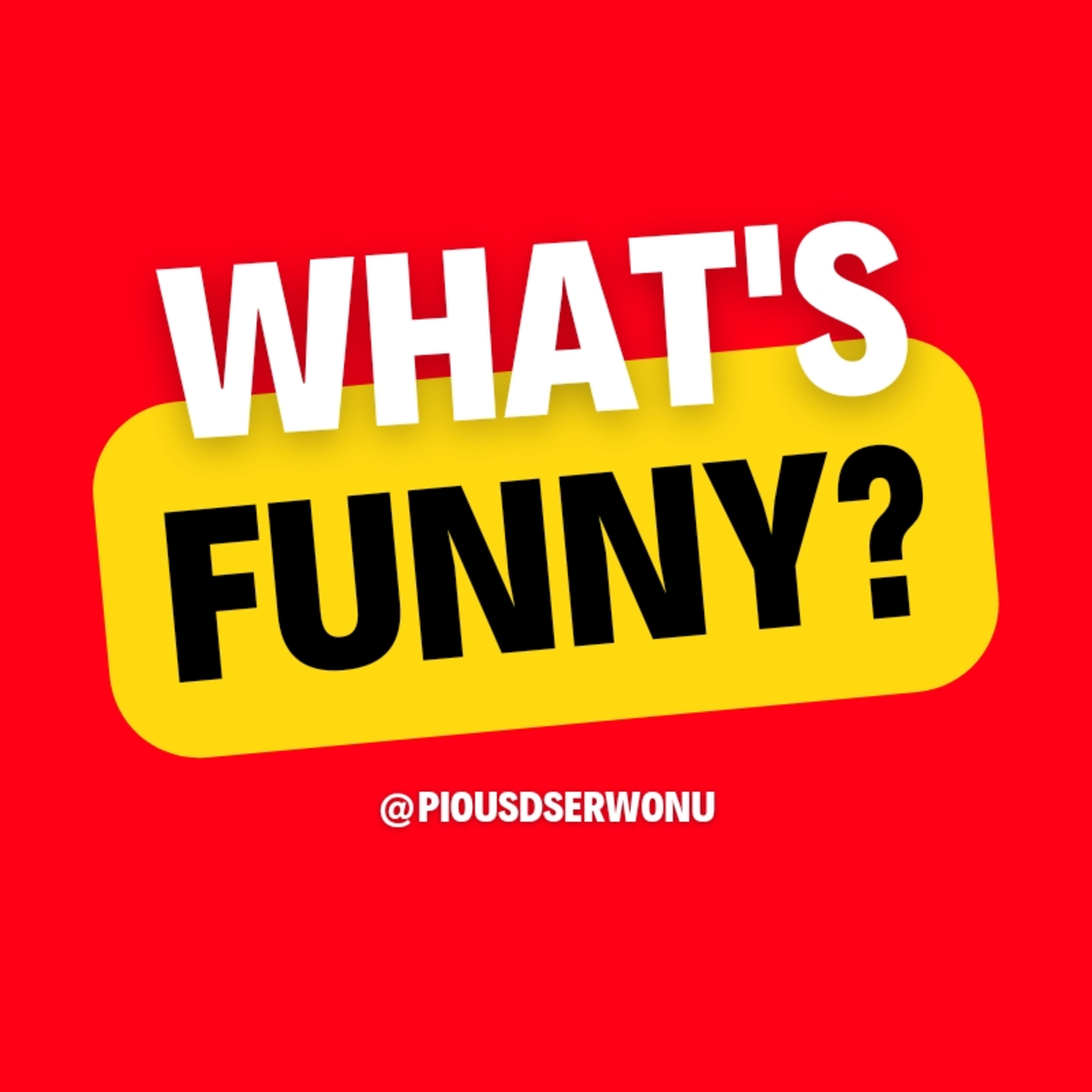 WHAT'S FUNNY episode artwork