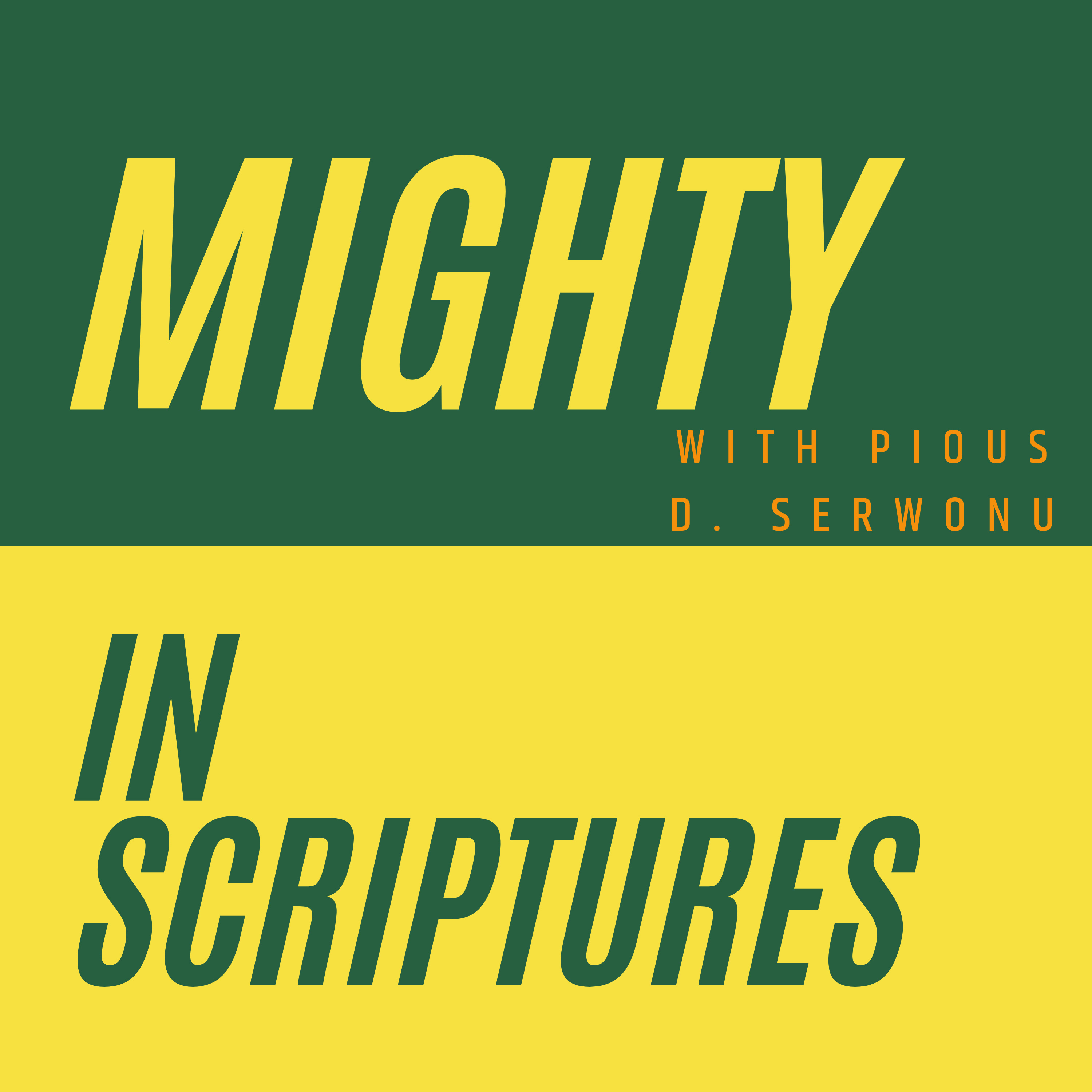 MIGHTY IN SCRIPTURES  episode artwork