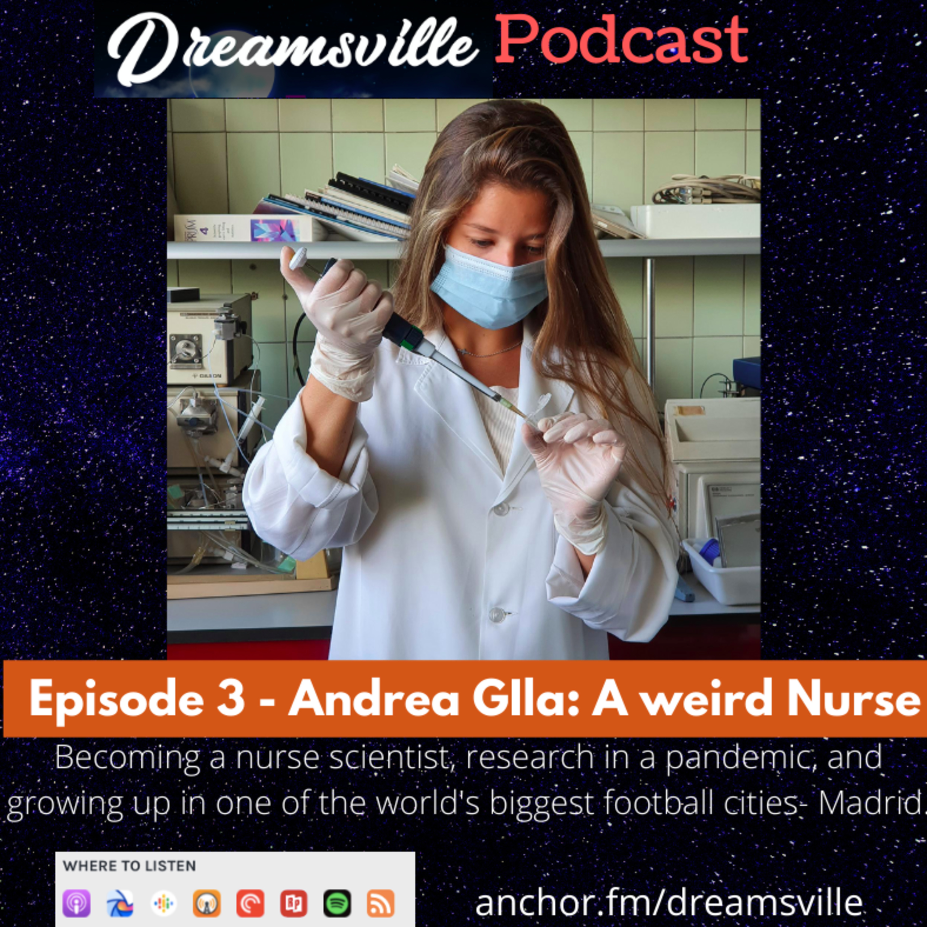 #3 - Andrea Gila: A Weird Nurse episode artwork