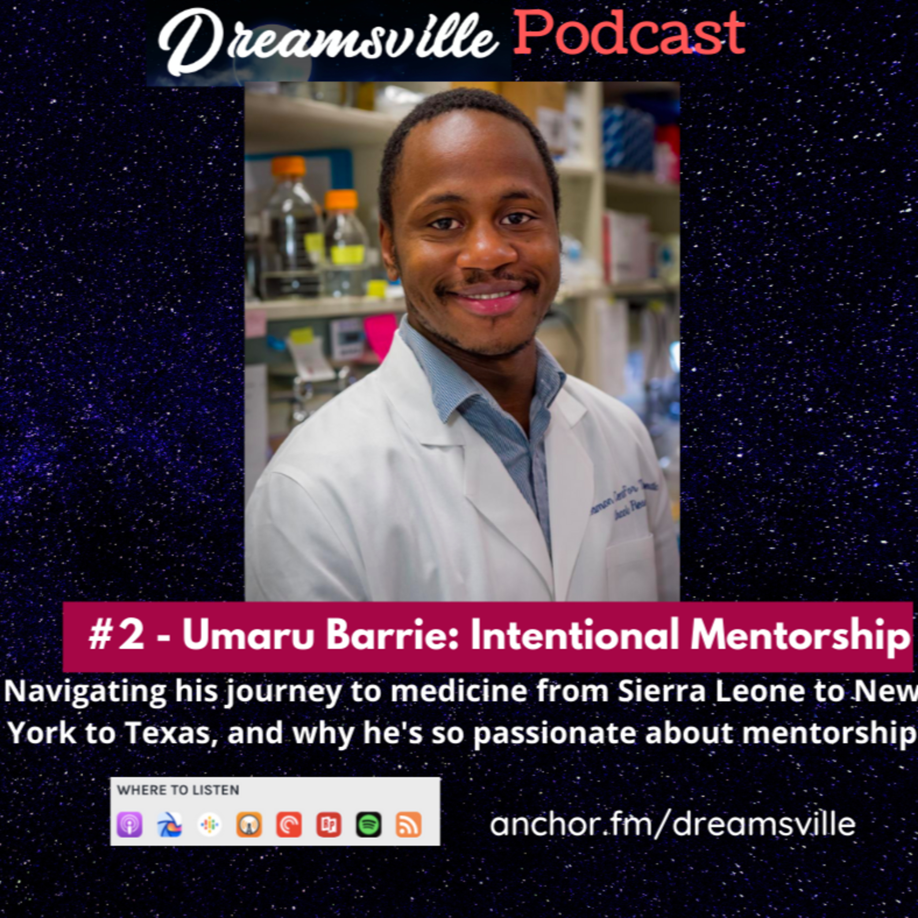 #2 - Umaru Barrie: Intentional Mentorship episode artwork