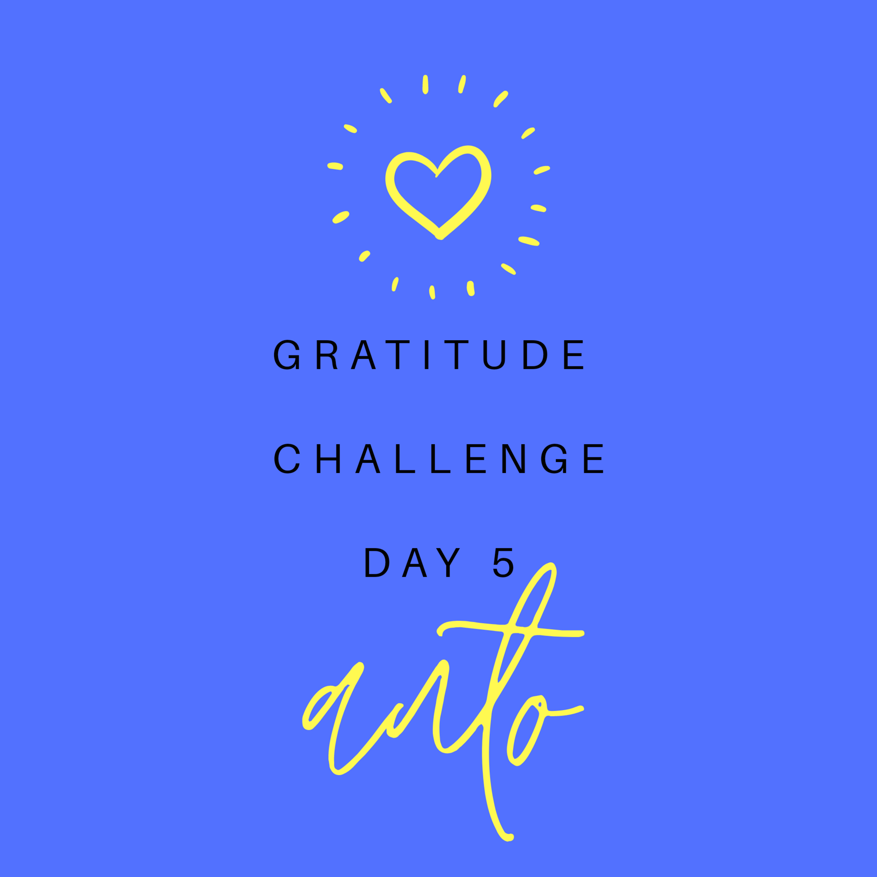 30 Days of Gratitude Day 5 episode artwork