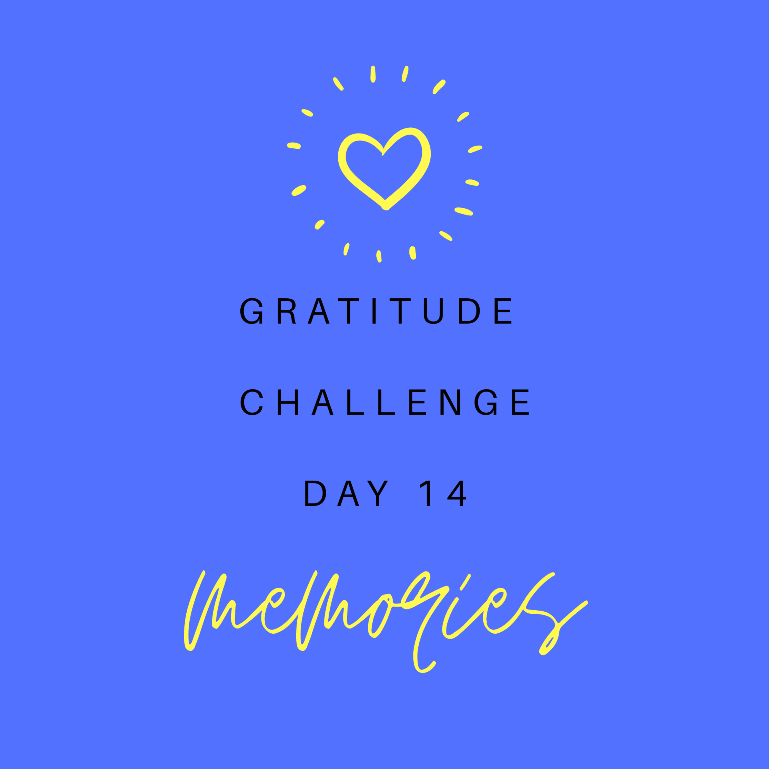 30 Days of Gratitude Challenge. Day 14 episode artwork