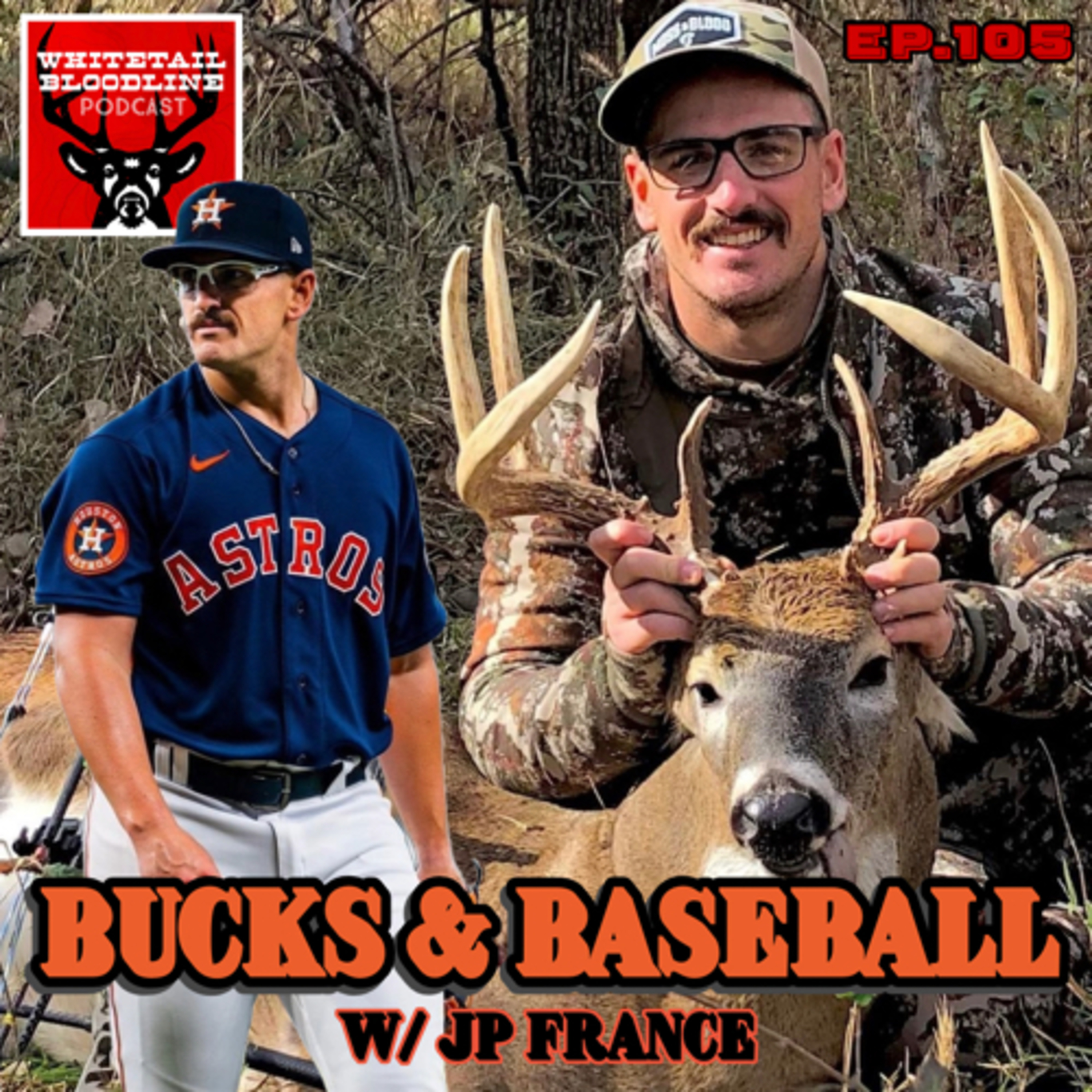 105 | Bucks & Baseball W/ JP France | The Love Of Archery | Kansas Bow Buck | The Grind Never Stops