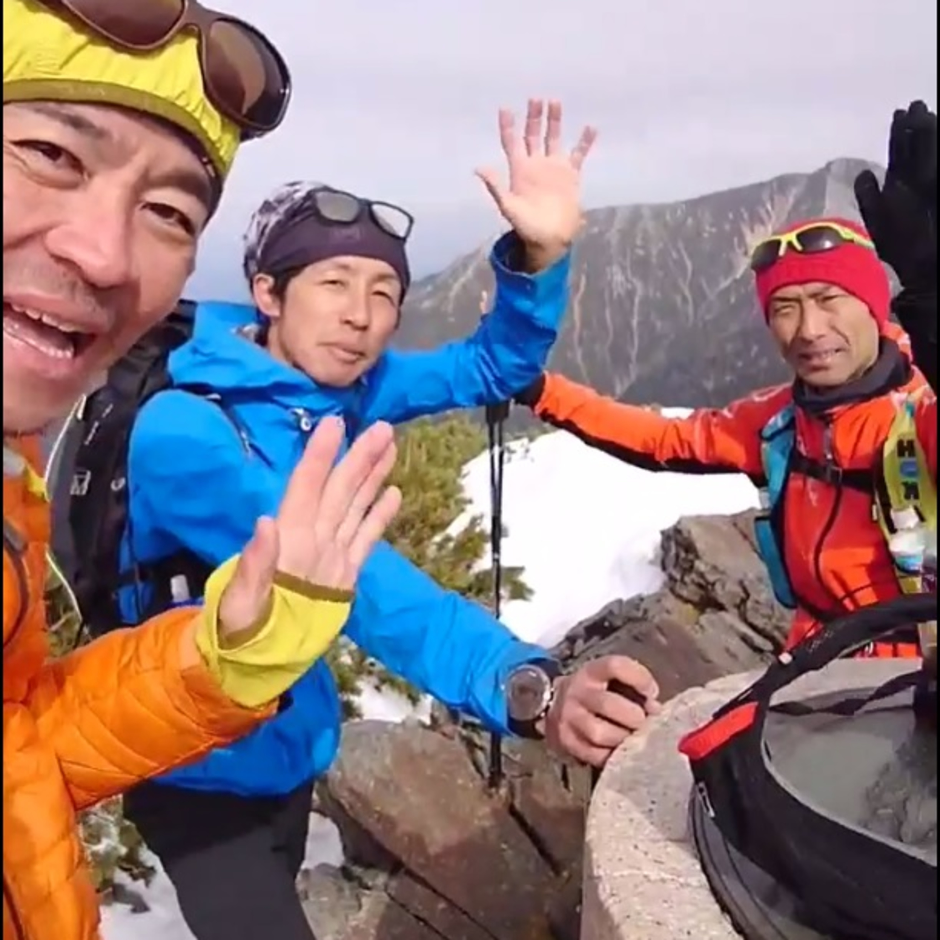 風すさぶ、北ア蝶ヶ岳で山梨の友だちと合流登山が、イイ～ネ！ ♯97 episode artwork