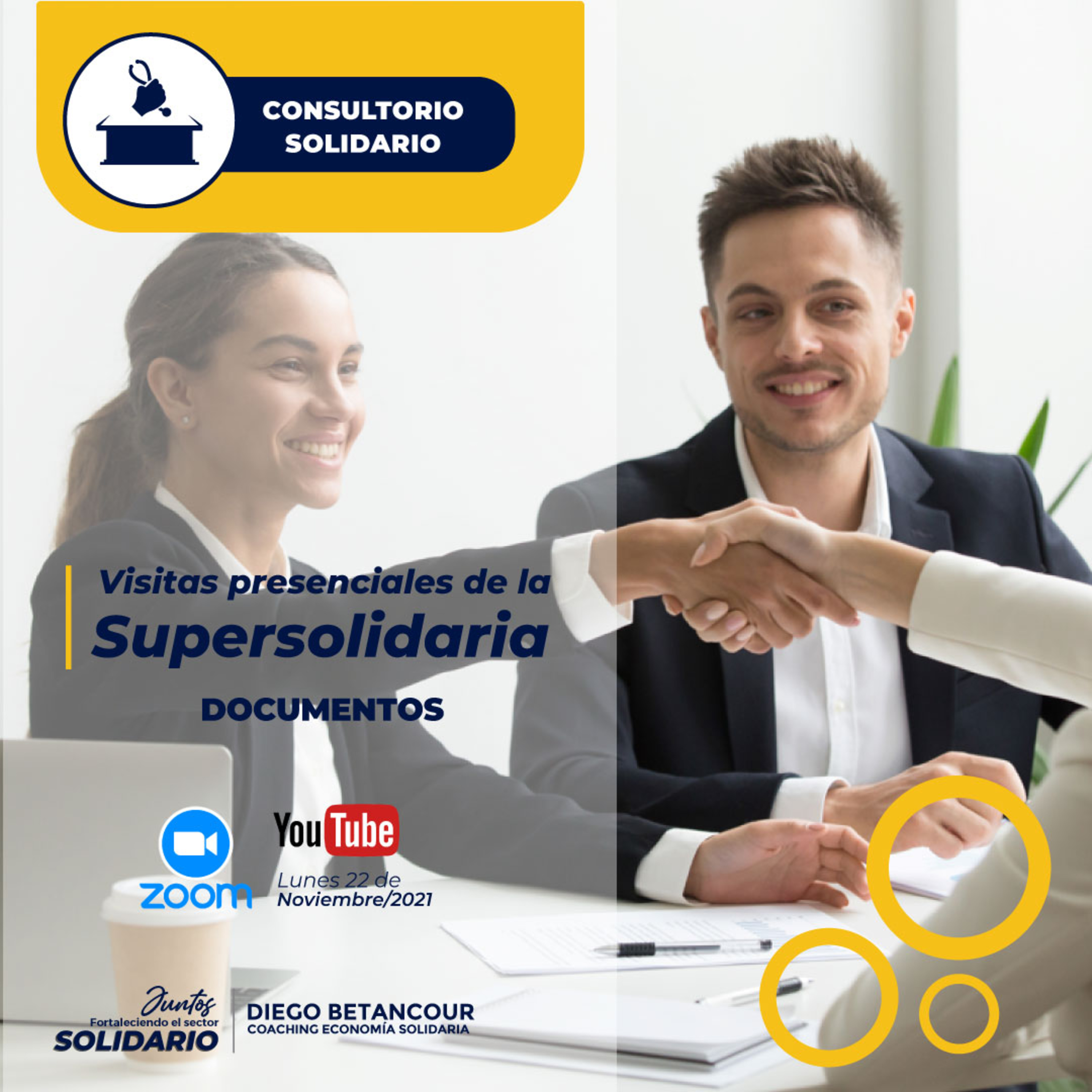Consultorio Solidario | 22 de noviembre | Visitas presenciales de la Supersolidaria | Documentos episode artwork