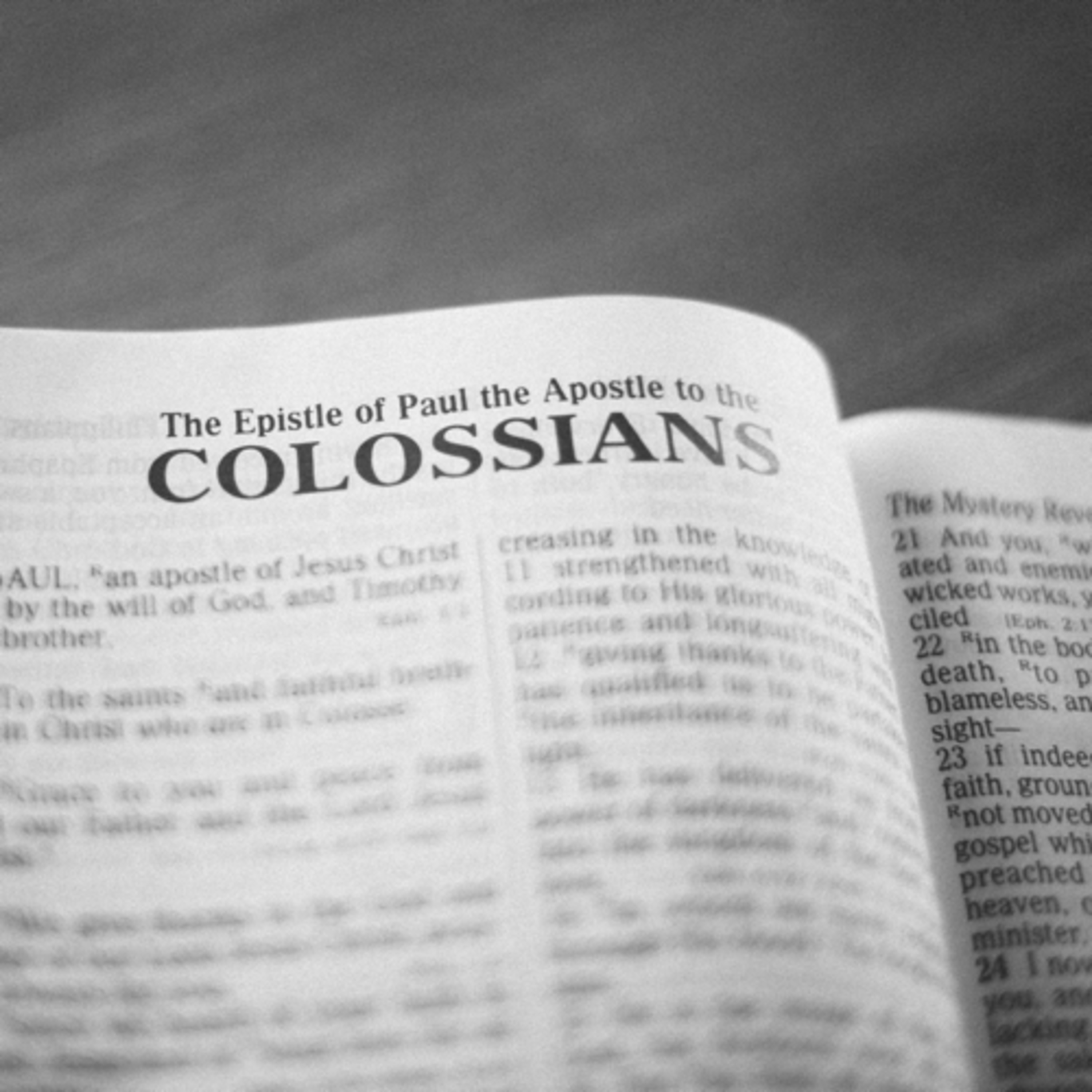 Journey Through The Word: Colossians (Part #1)