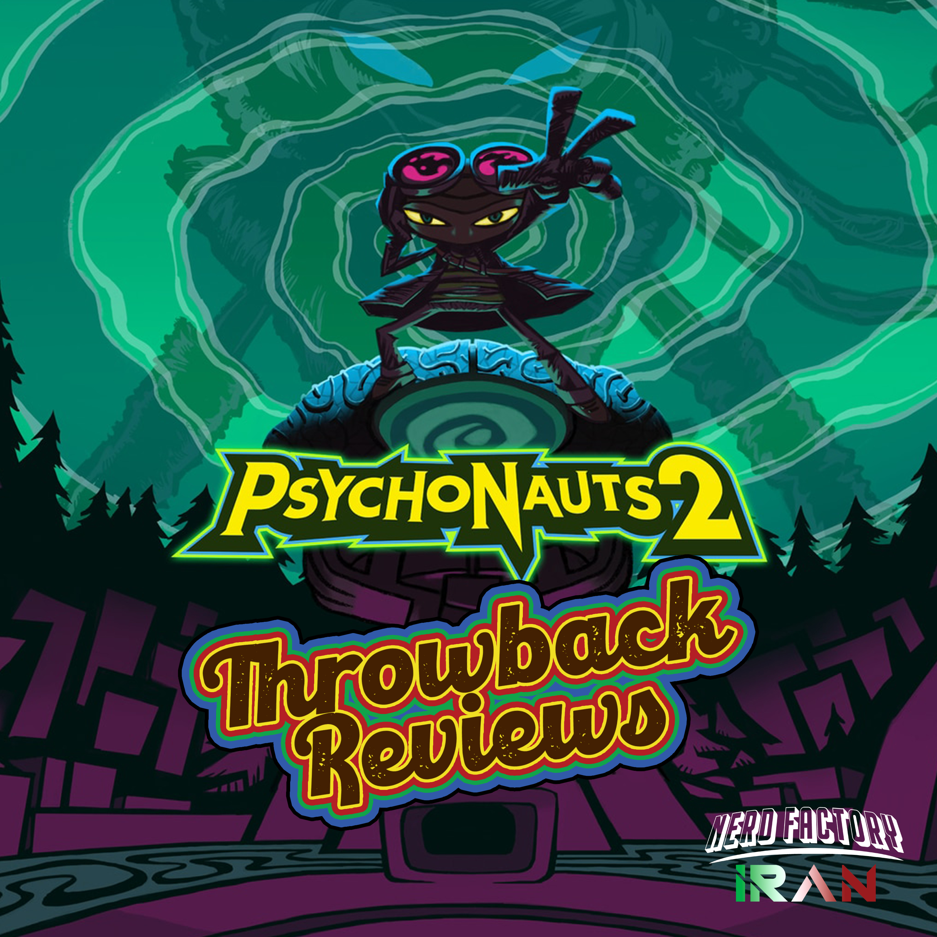کاور Throwback Reviews - Psychonauts 2
