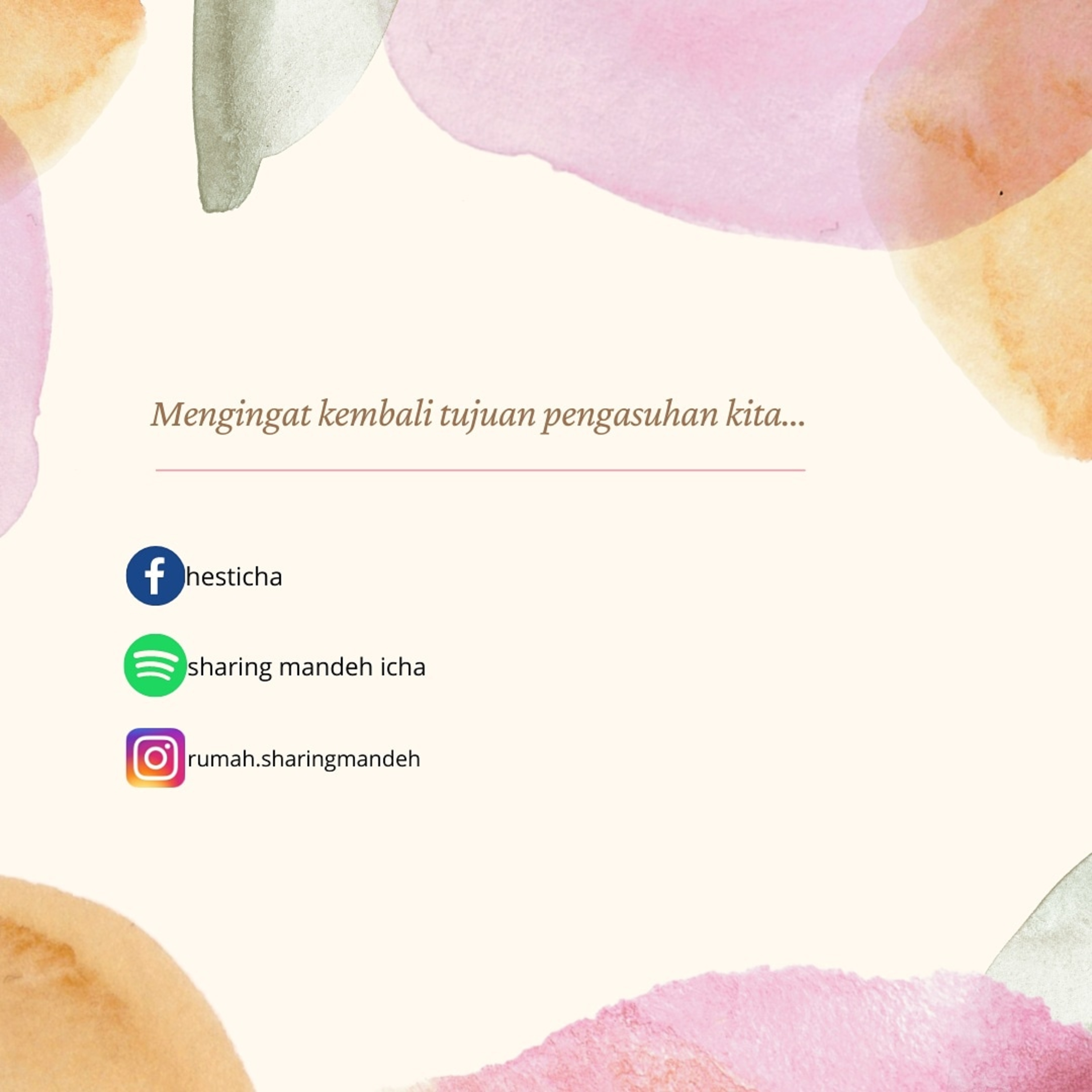 Sharing Mandeh Icha