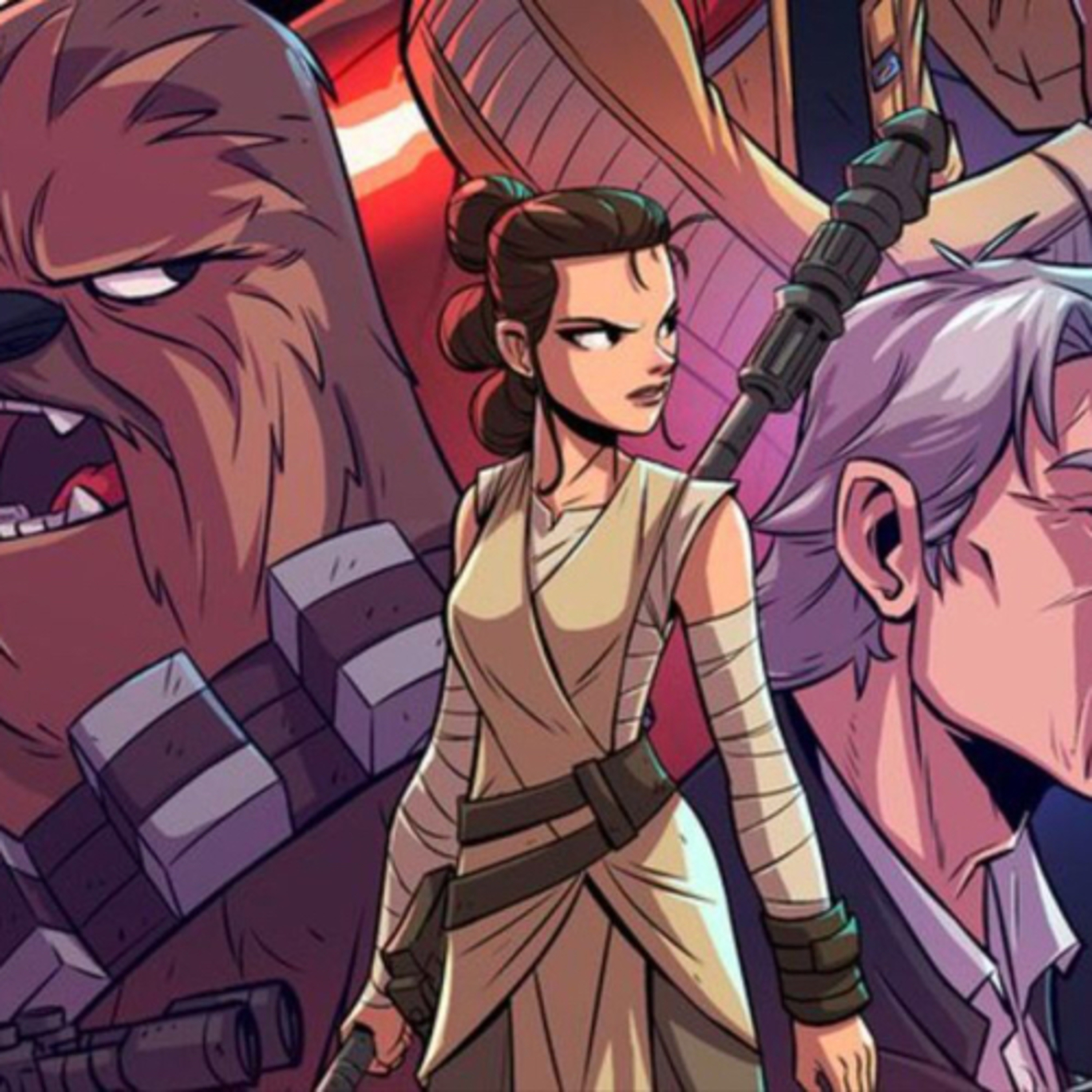 ALL OUT STAR WARS episode artwork