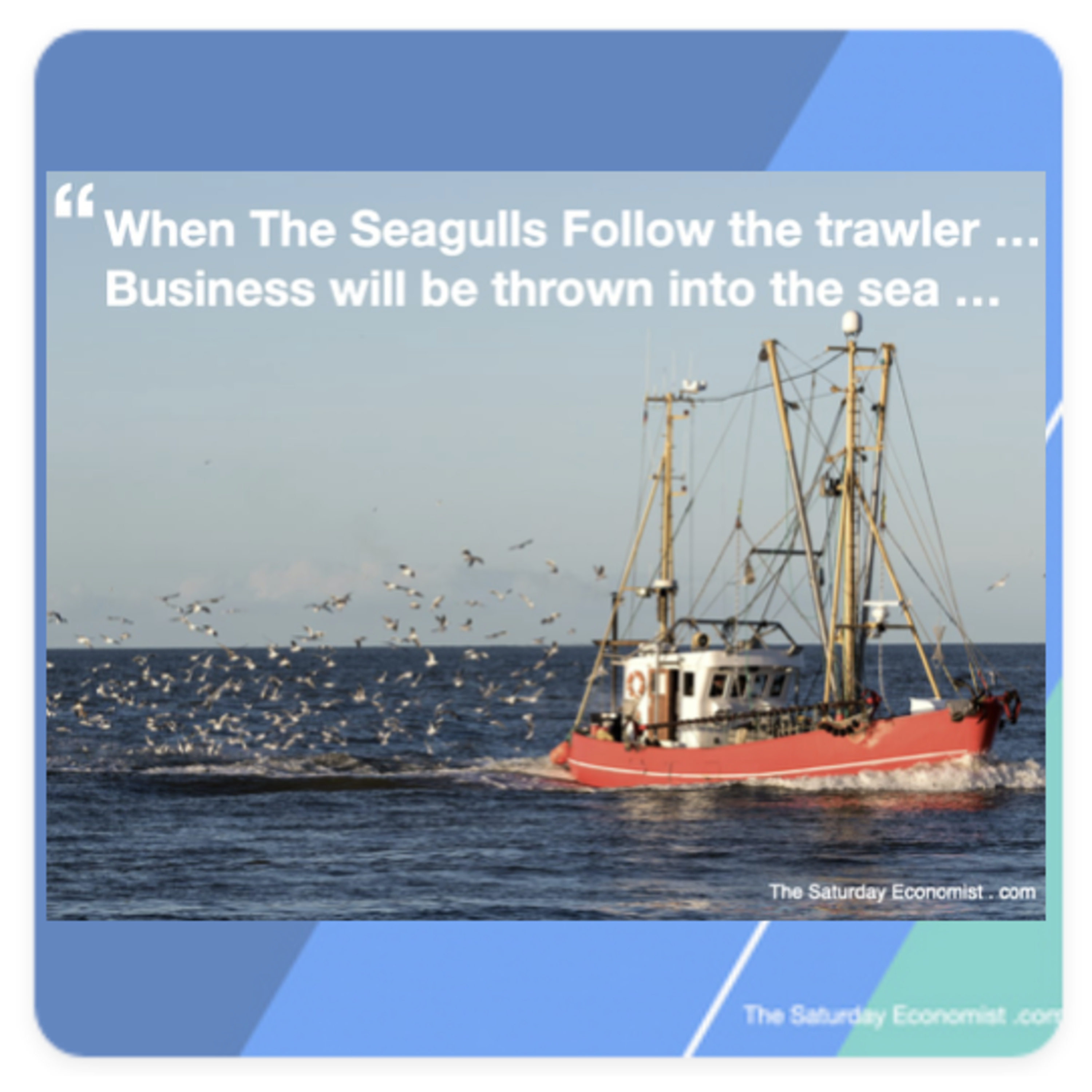 The Saturday Economist Live