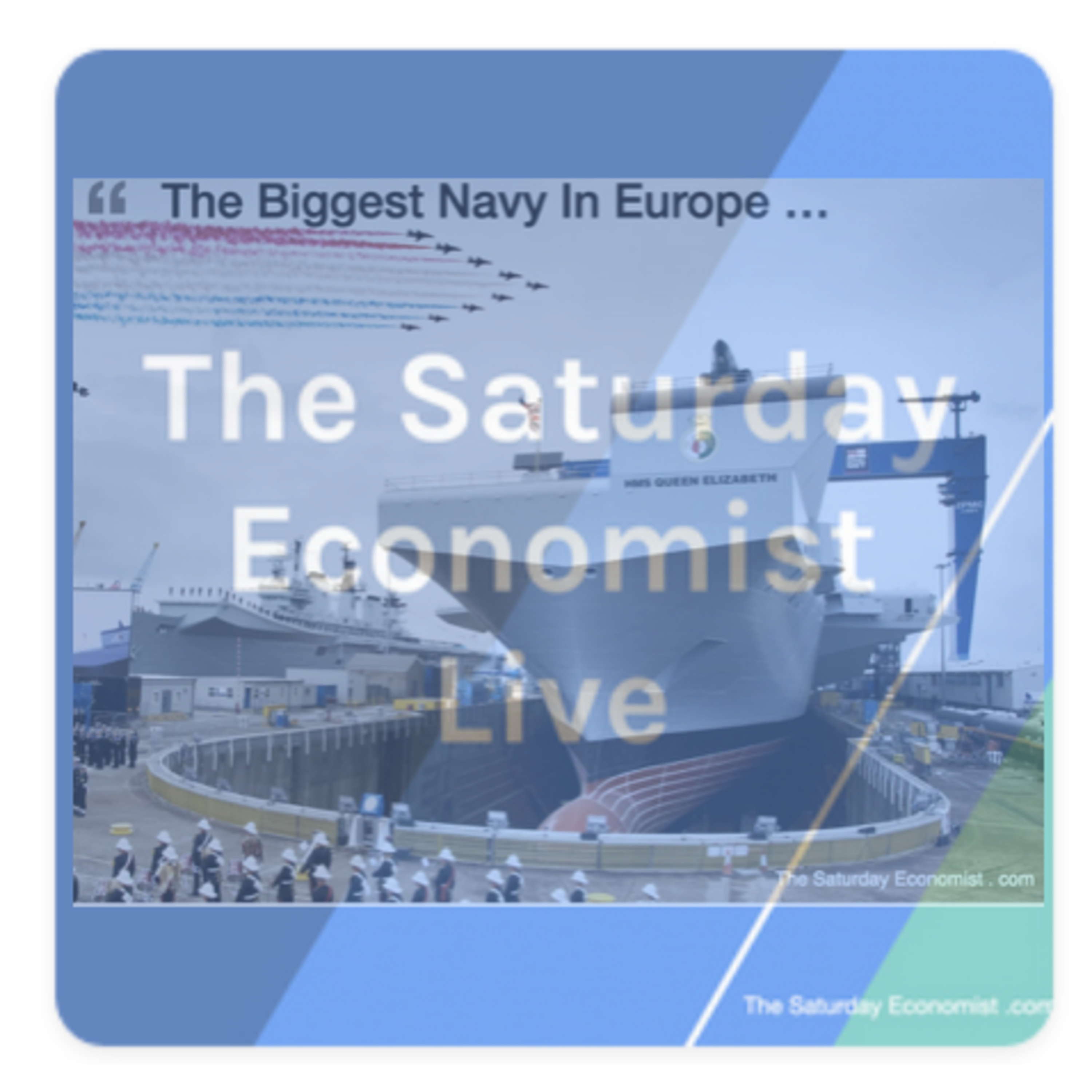 The Saturday Economist Live