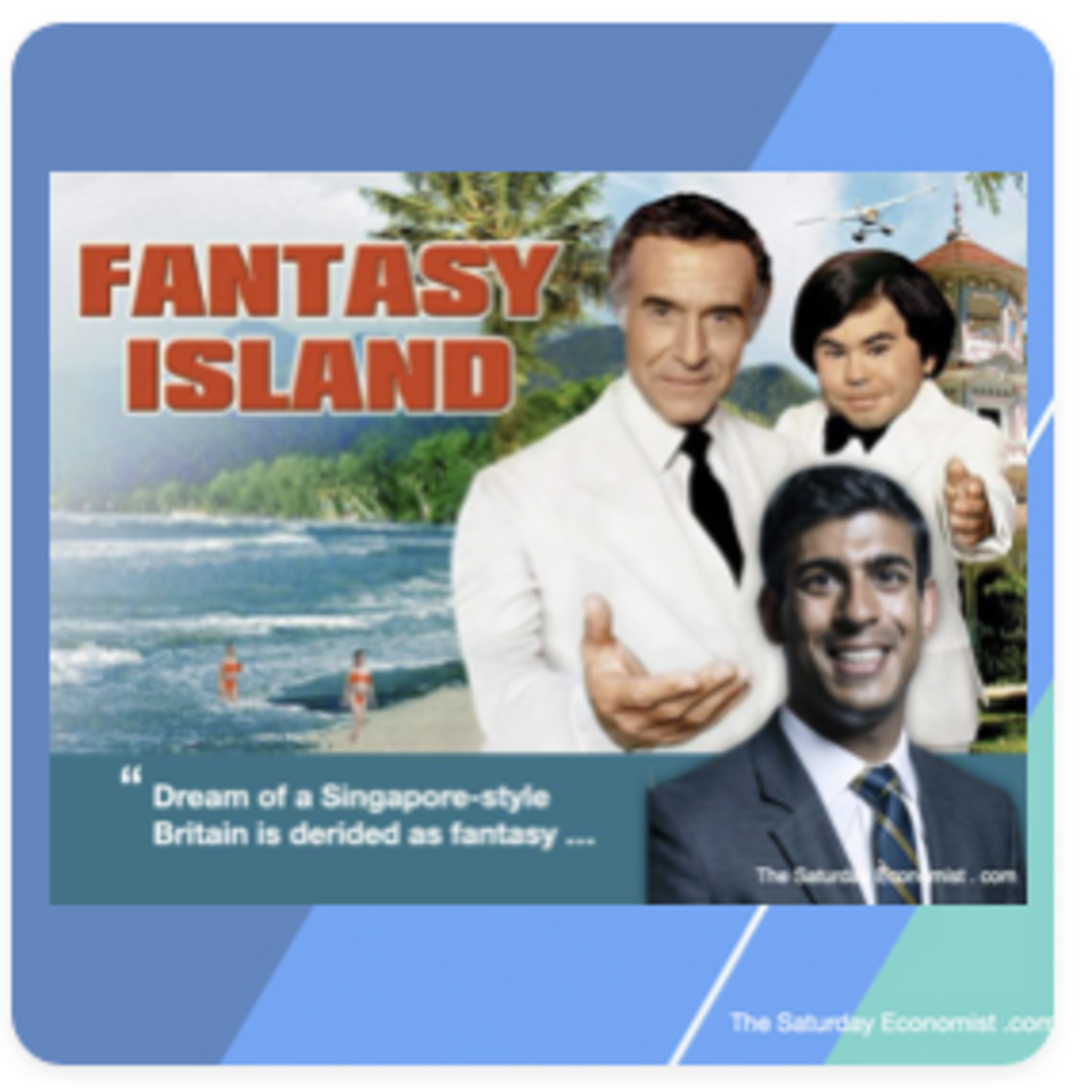 The Saturday Economist Live