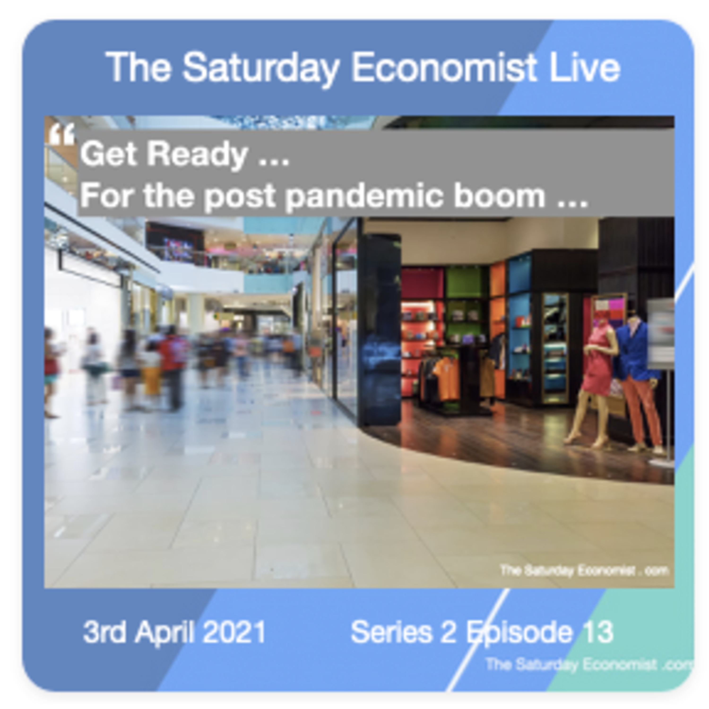 The Saturday Economist Live