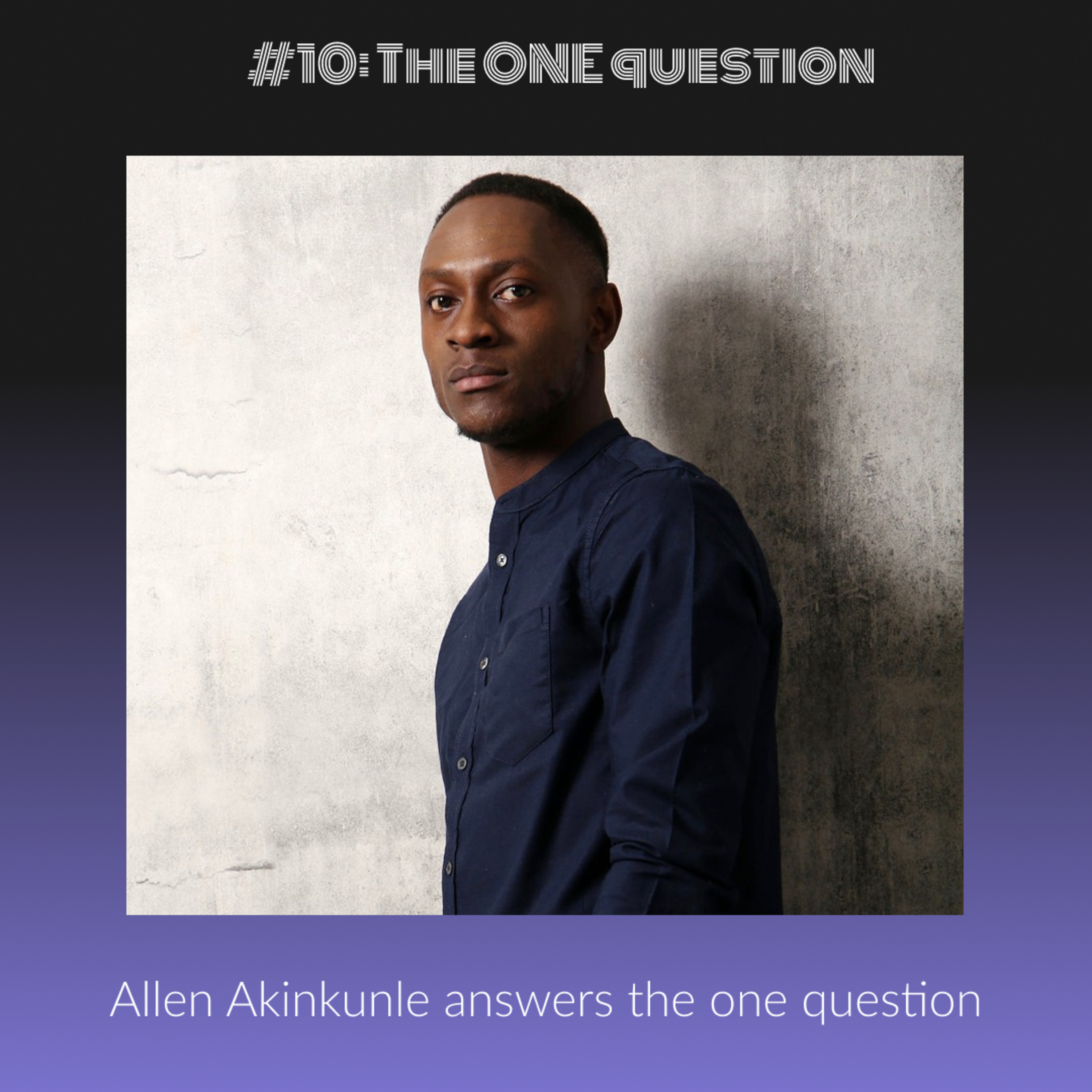 The ONE question