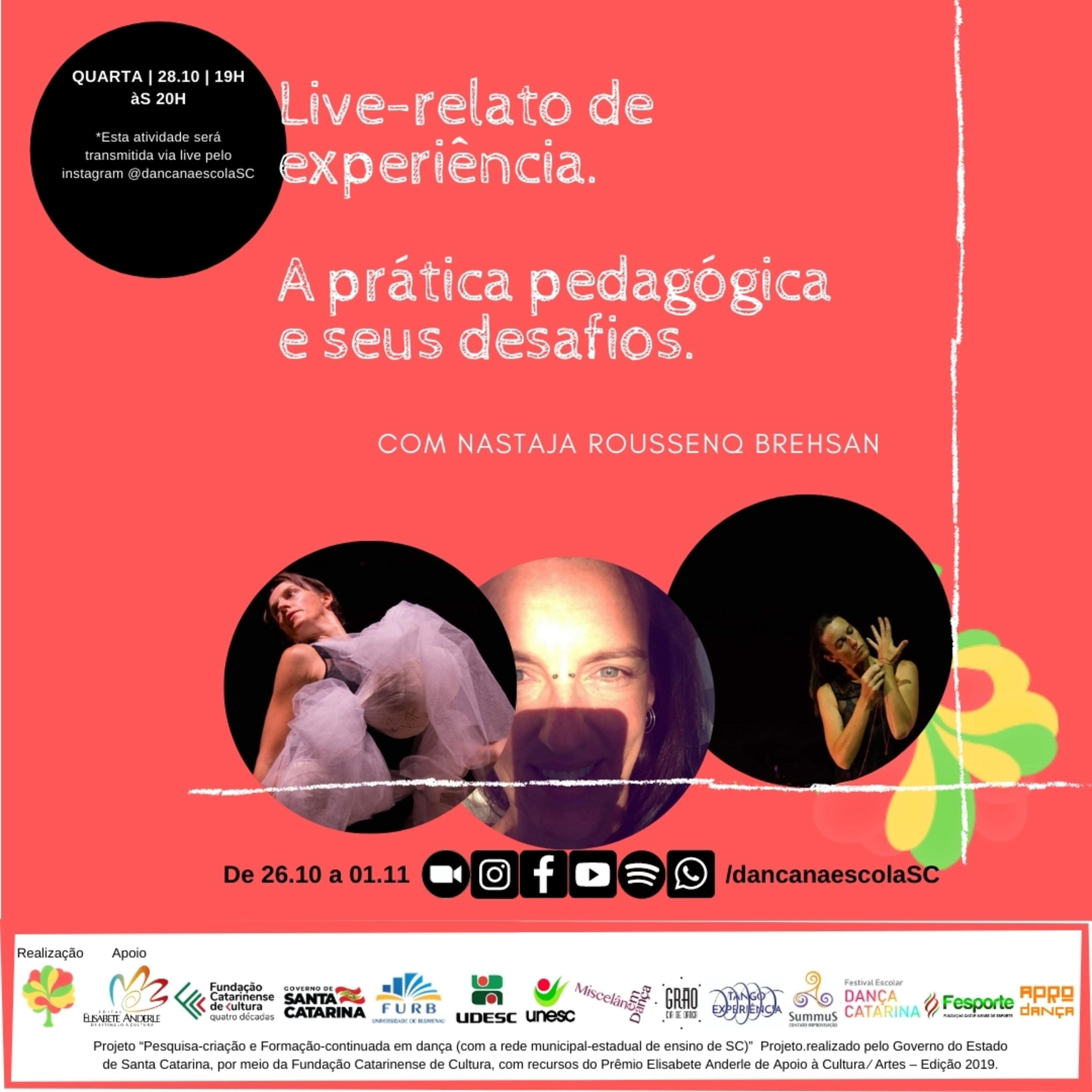 Dança na escola SC