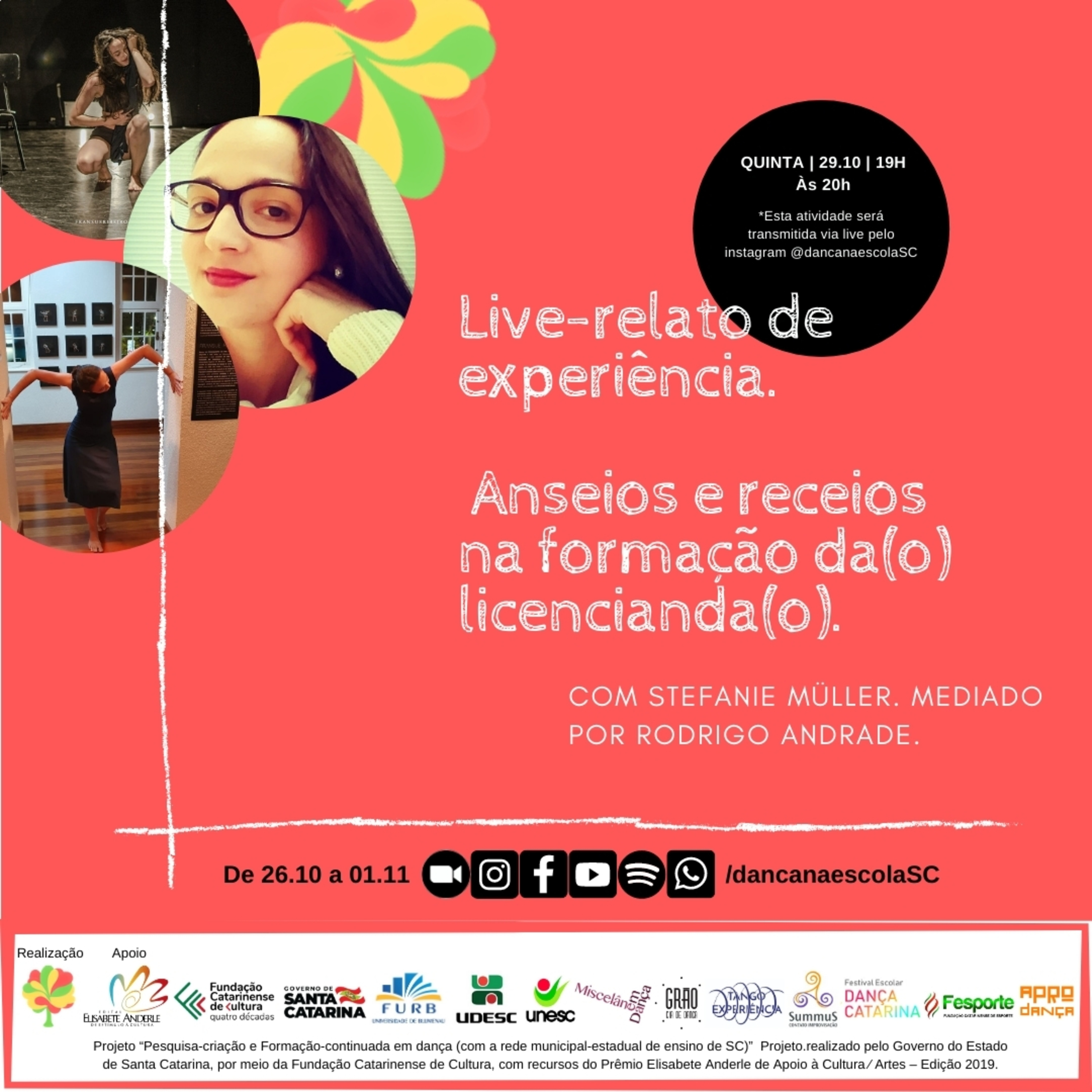Dança na escola SC
