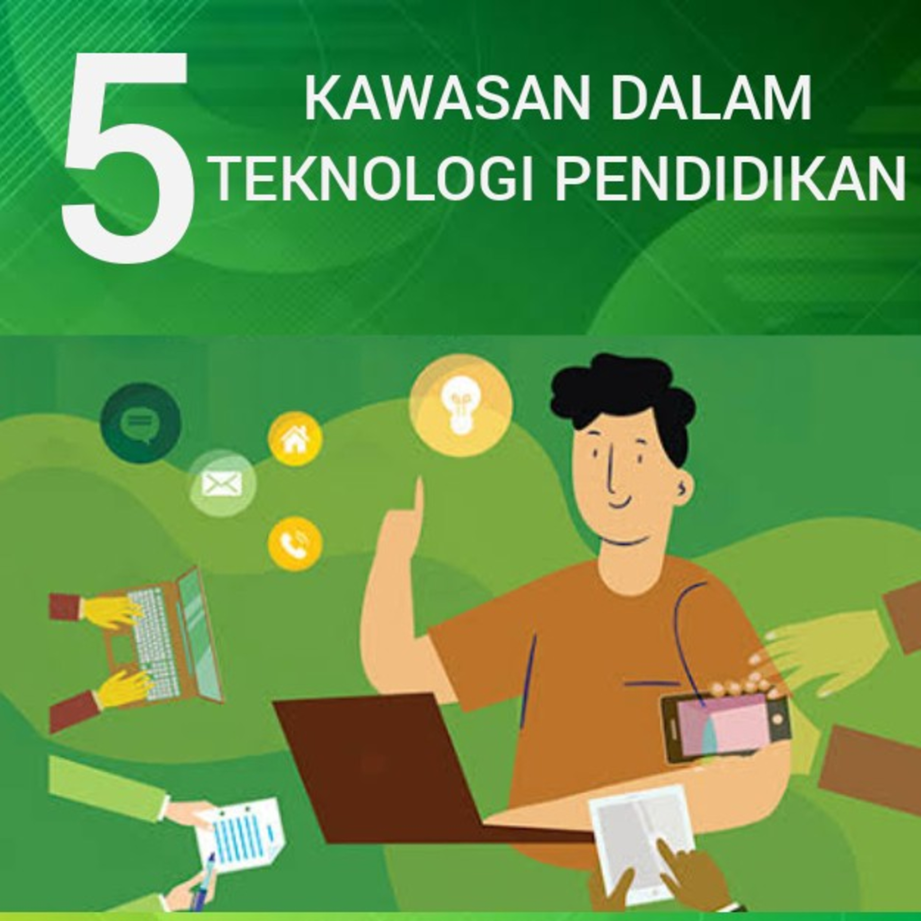 5 kawasan dalam teknologi pendidikan