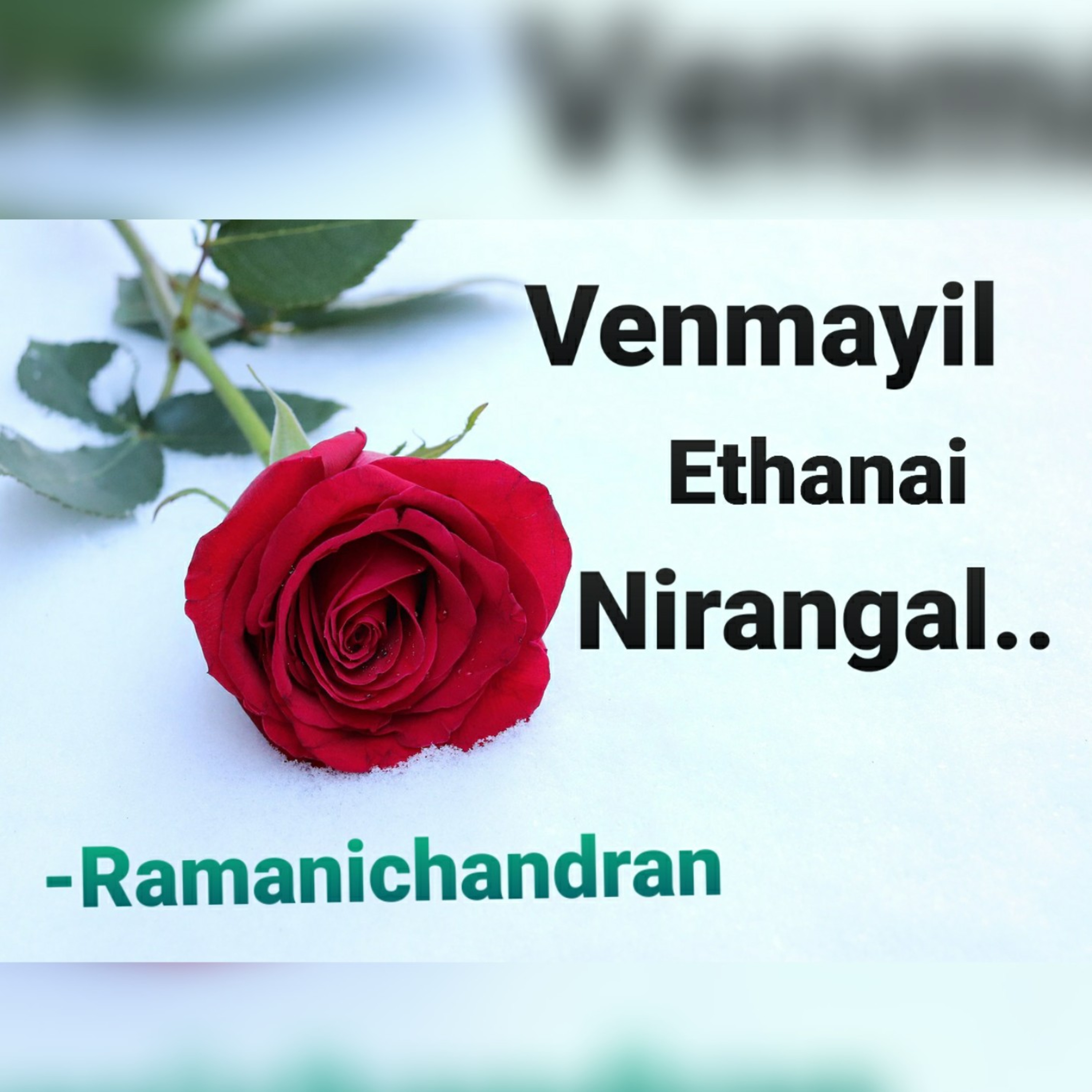 Episode - 28 Ramanichandran - Tamil - story - Novel VENMAYIL ETHANAI NIRANGAL