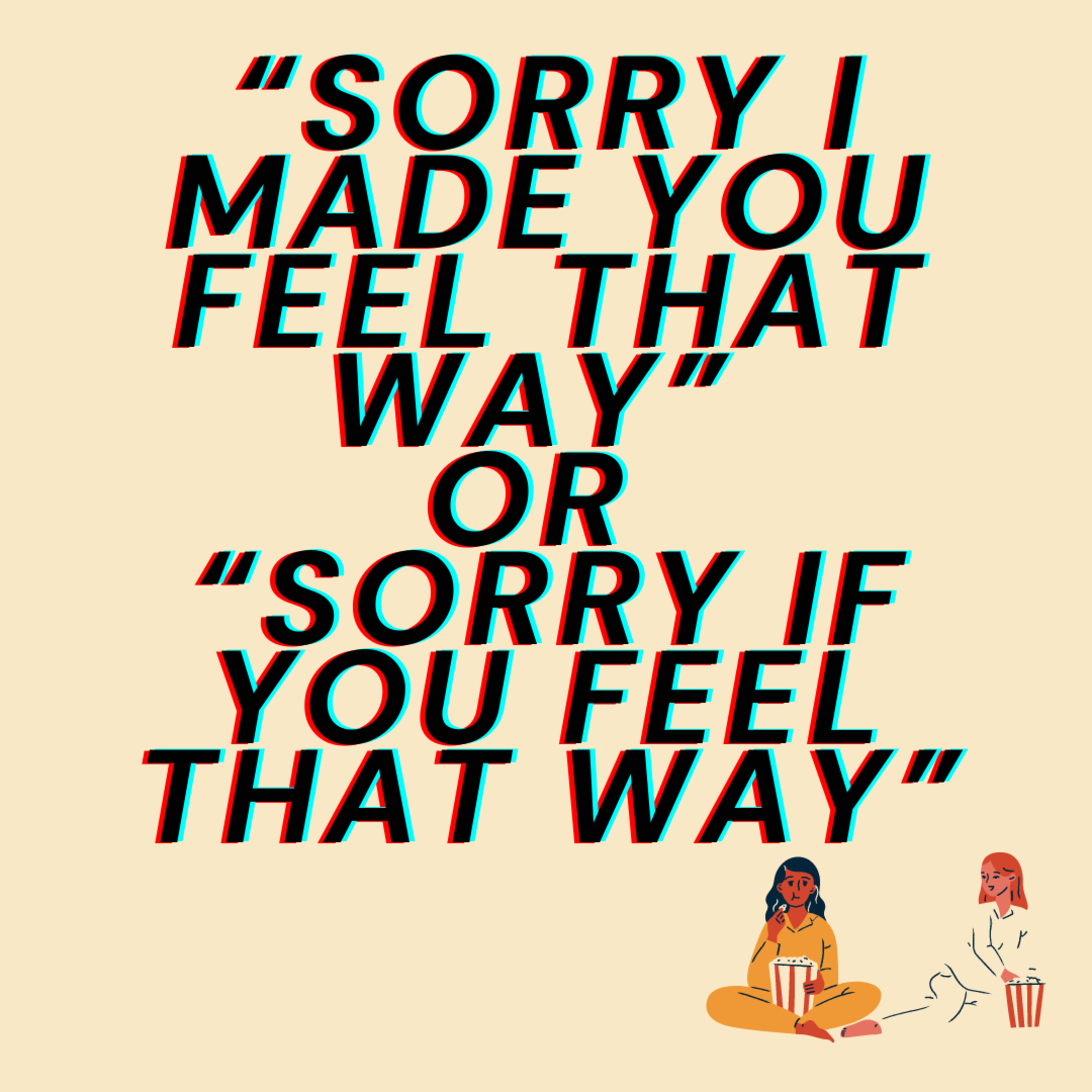 Apology not accepted