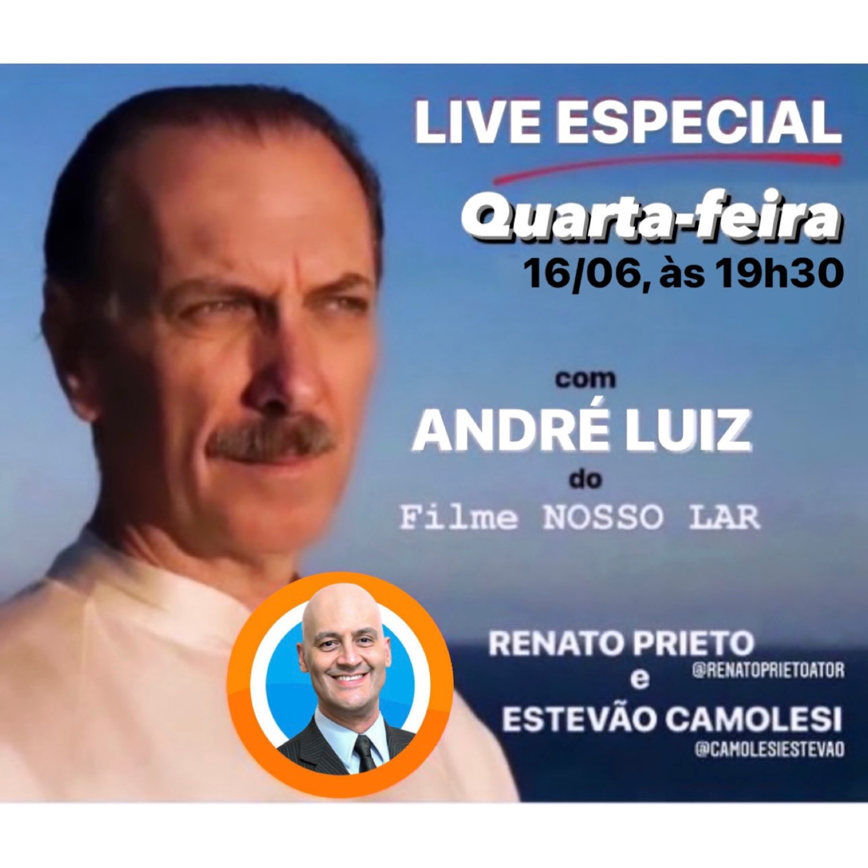 Conversa com o ator Renato Prieto, o André Luiz do filme Nosso Lar episode artwork