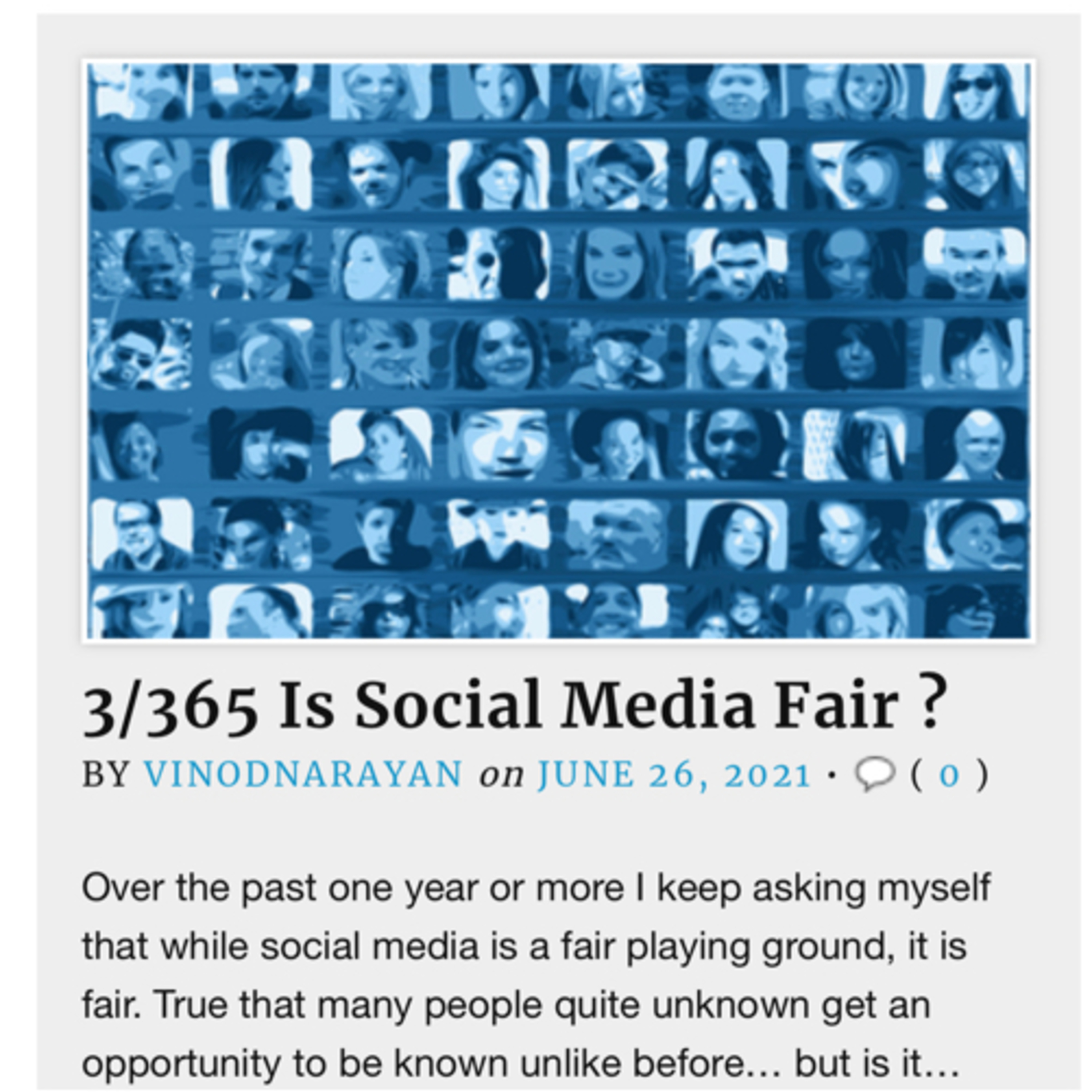 #186 Is Social Media Fair